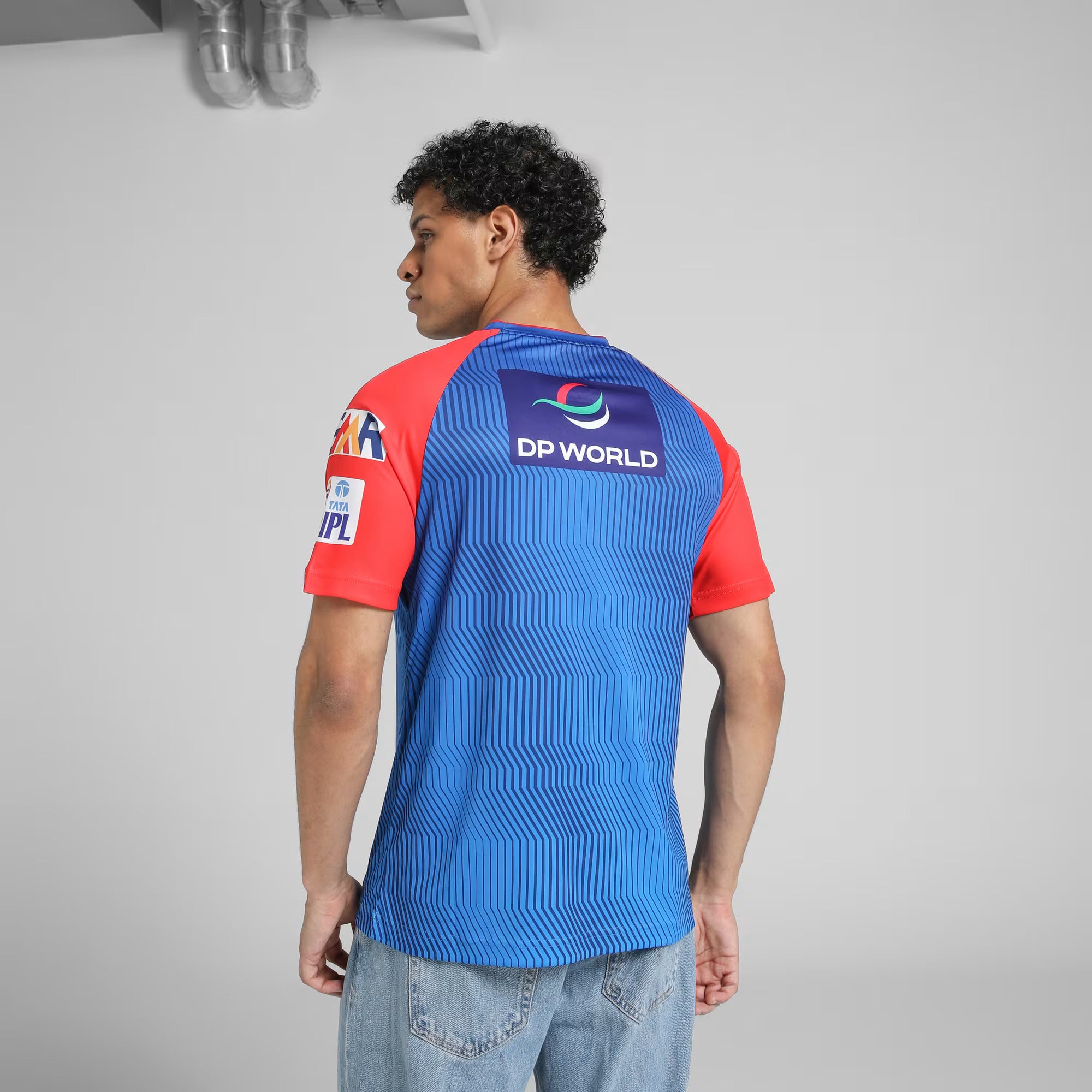 Official Delhi Capitals (DC) 2025 Men's Cricket Jersey - IPL Replica Team Shirt for Fans & Players - Perfect for Matches, Training & Casual Wear