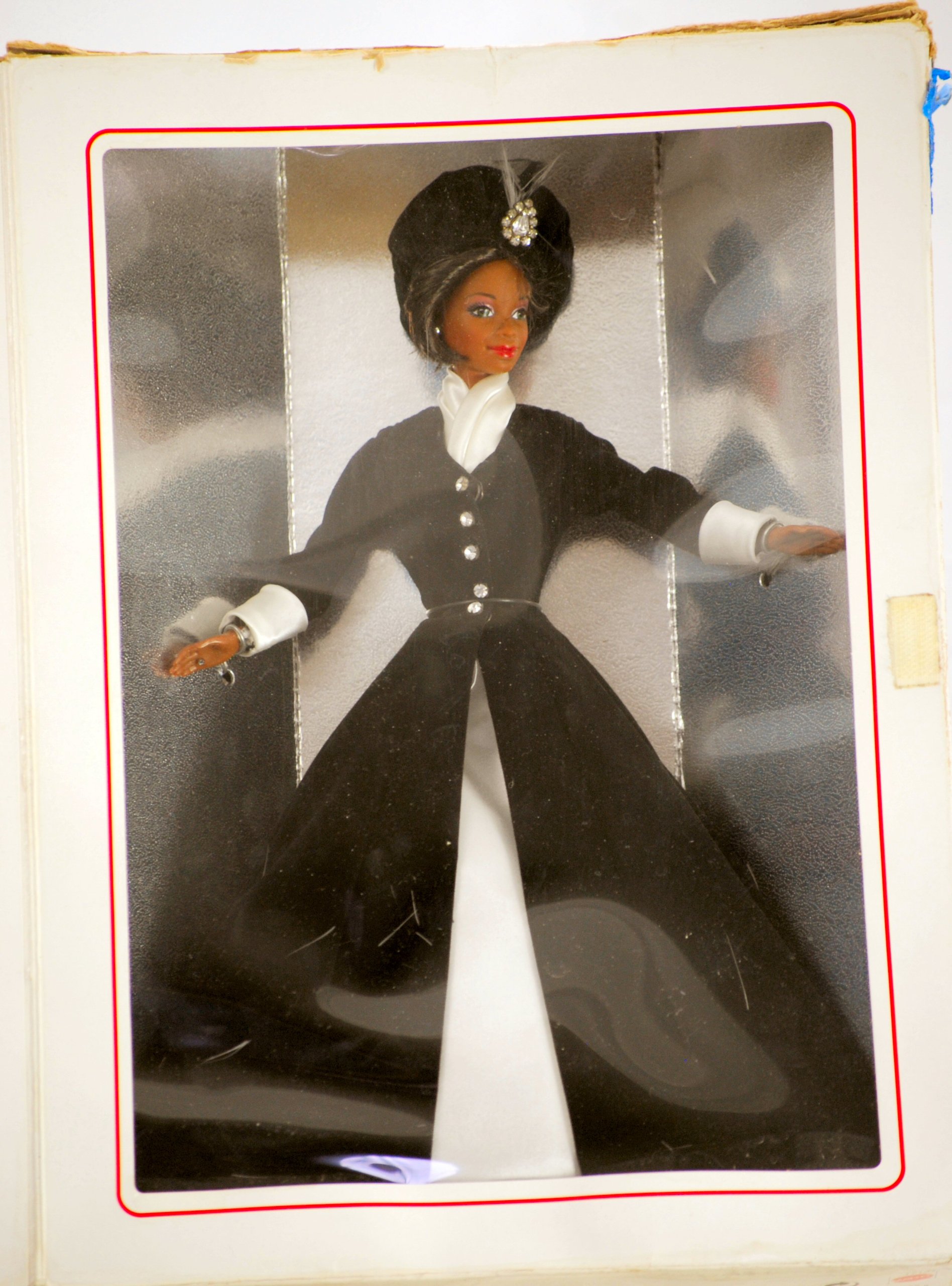 1996 Mattel Barbie Designer Series Classique 6th Edition Romantic Interlude African-American Doll by Ann Driskill - New Limited Collectible Barbie for Display & Gift Giving