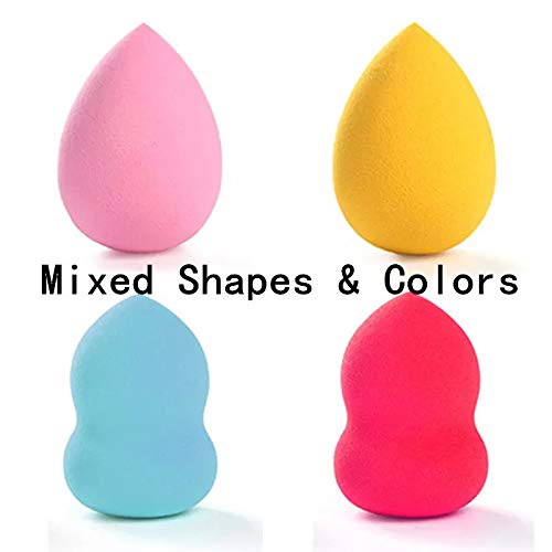 Bellezza Beauty Blender Sponge - 2 Pack with Breathable Storage Case for Makeup Application, Blending Foundation & Concealer - Perfect for Professional Artists & Home Use