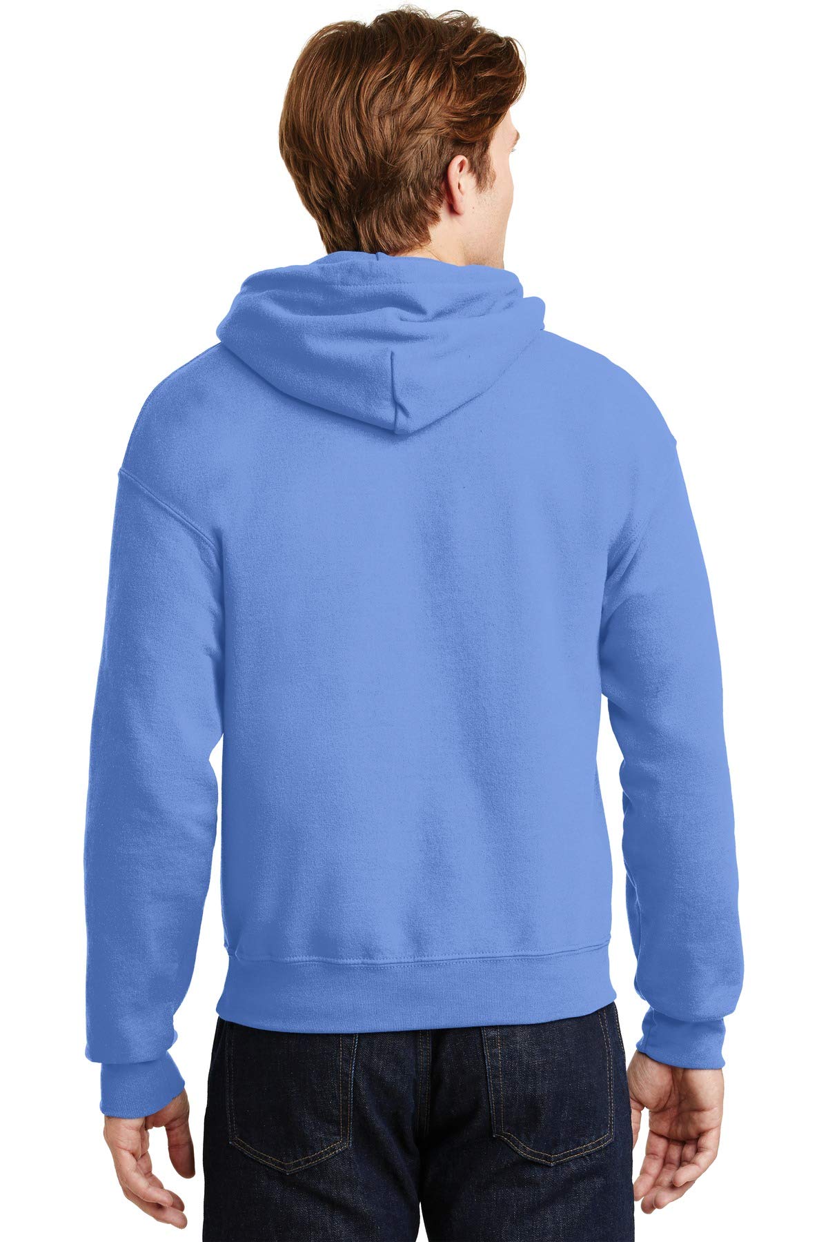 Gildan G185 Heavy Blend Adult Hooded Sweatshirt - Carolina Blue Pullover Hoodie for Men & Women | Comfortable Casual Wear for Everyday, Workout & Outdoor Activities