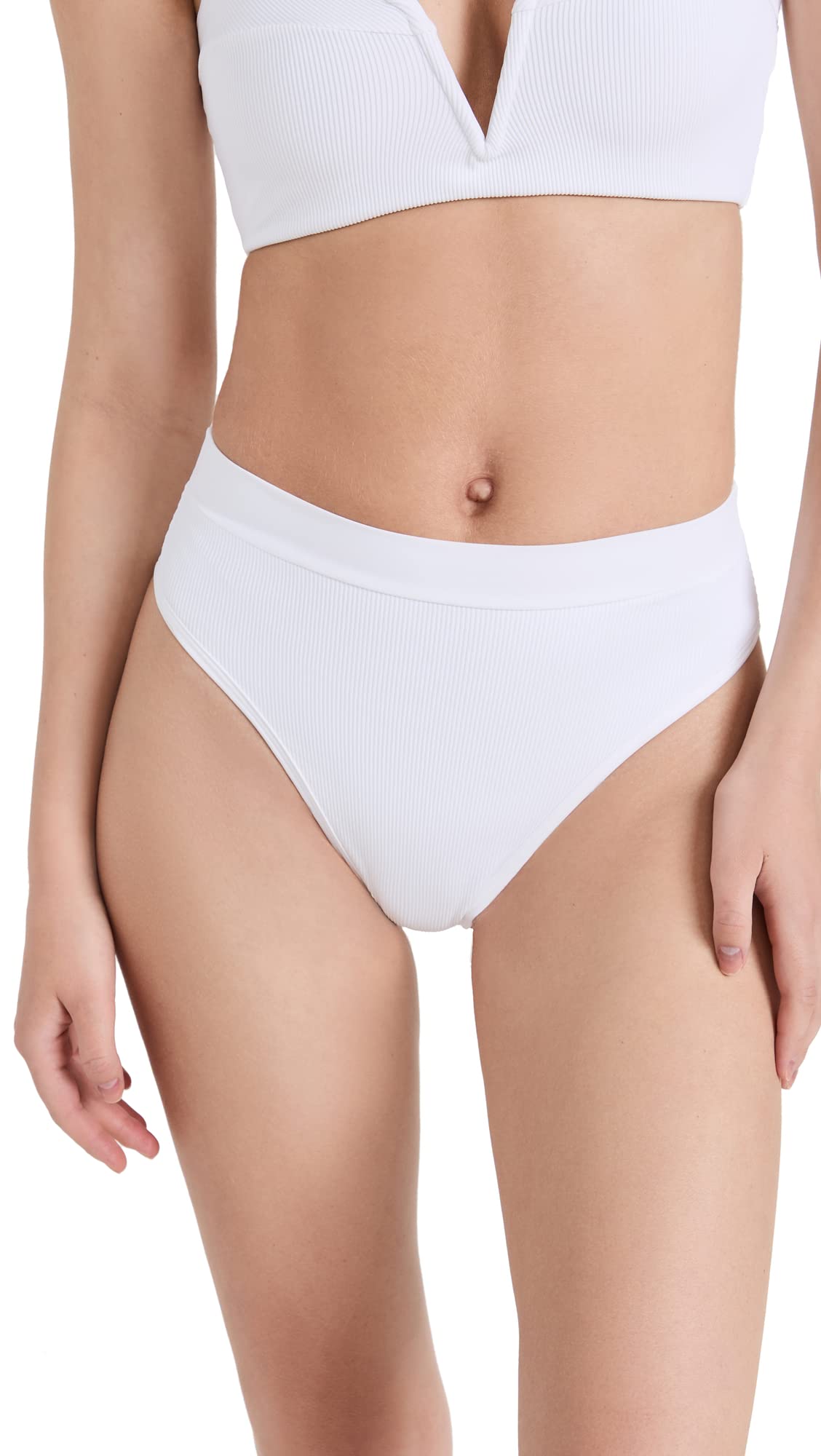 LSpace Women's Ridin' High French Cut Bikini Bottoms - Sexy High Waisted Swimwear for Beach & Pool Vacations