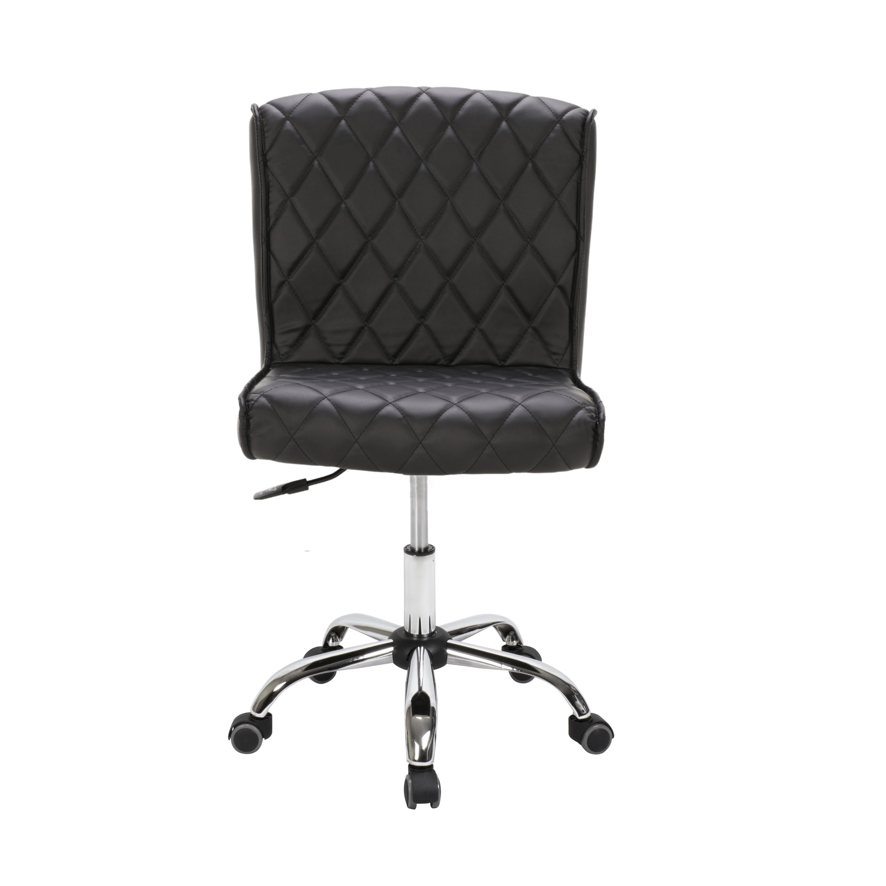 DELIA Professional Manicure Stool for Salon & Spa - Adjustable Height Nail Technician Chair with Wheels - Perfect for Pedicures, Nail Art & Beauty Services
