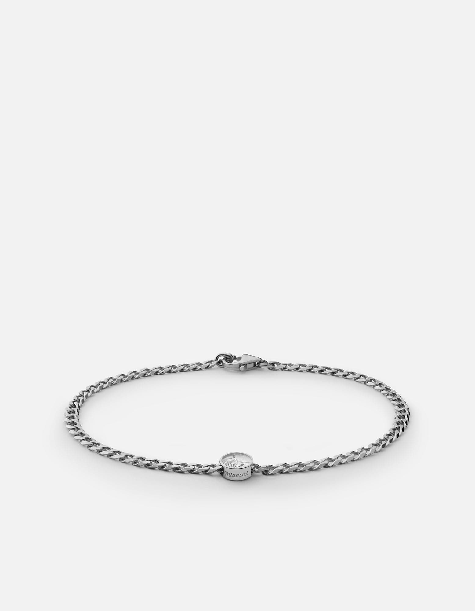 Sterling Silver Meridian Chain Bracelet for Women - Elegant & Dainty Jewelry Gift for Birthday, Anniversary & Everyday Wear