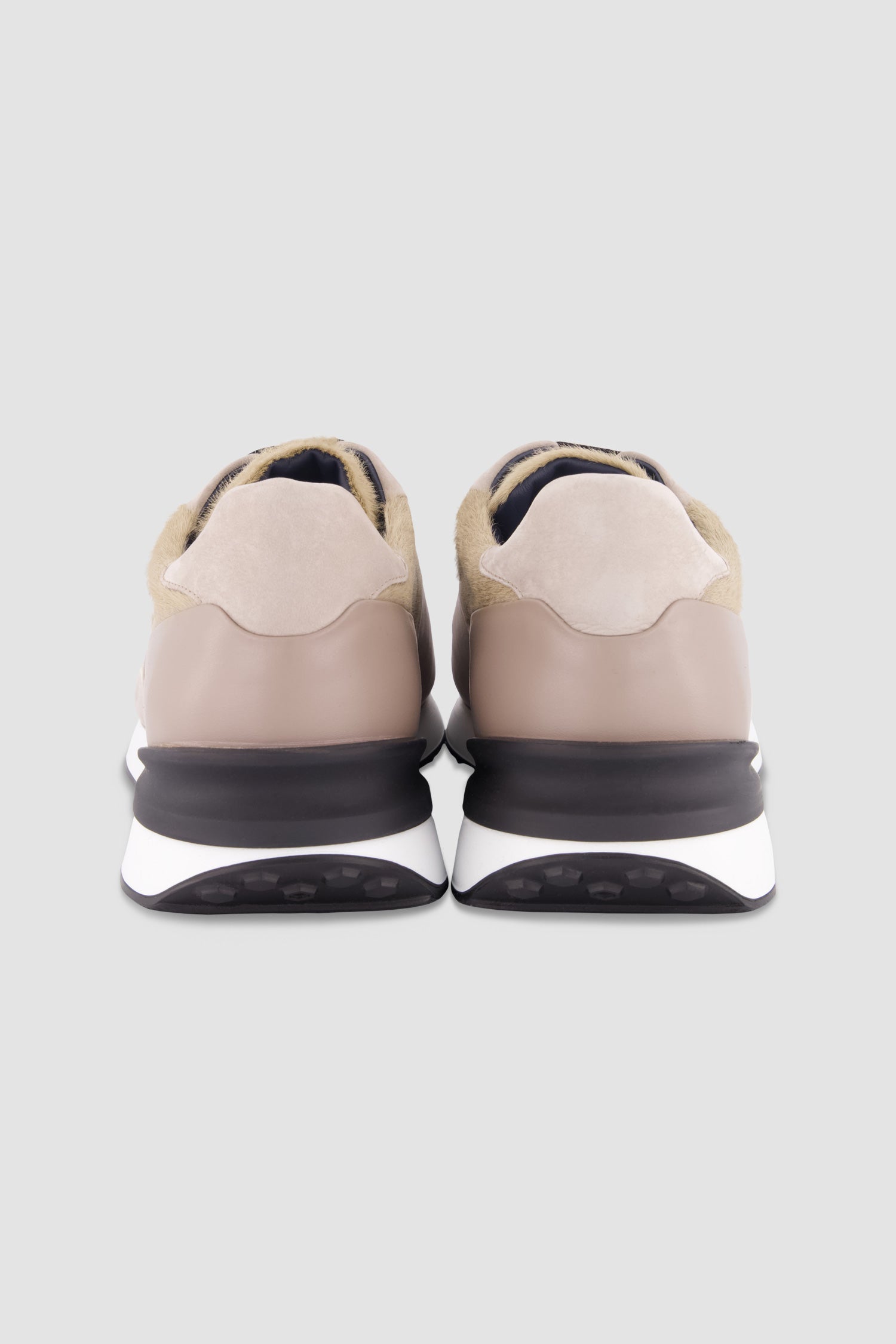 Zilli Beige Suede Calfskin Signature Sneakers - Luxury Italian Designer Shoes for Men | Perfect for Casual Wear, Office & Special Occasions