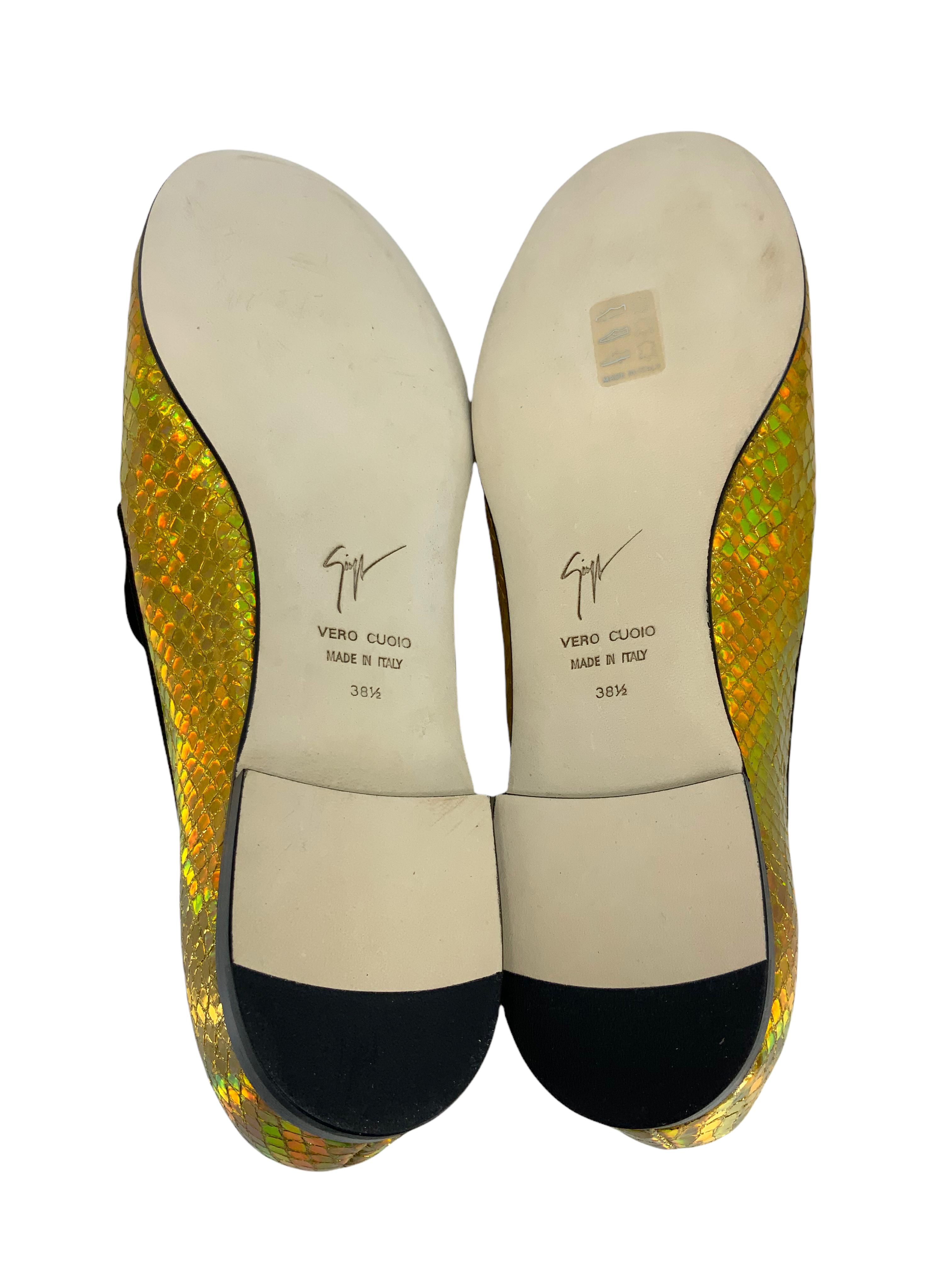 Giuseppe Zanotti Dalila Flat Loafers Women's Size 8.5 - Comfortable Slip-On Shoes for Work, Office & Casual Outfits