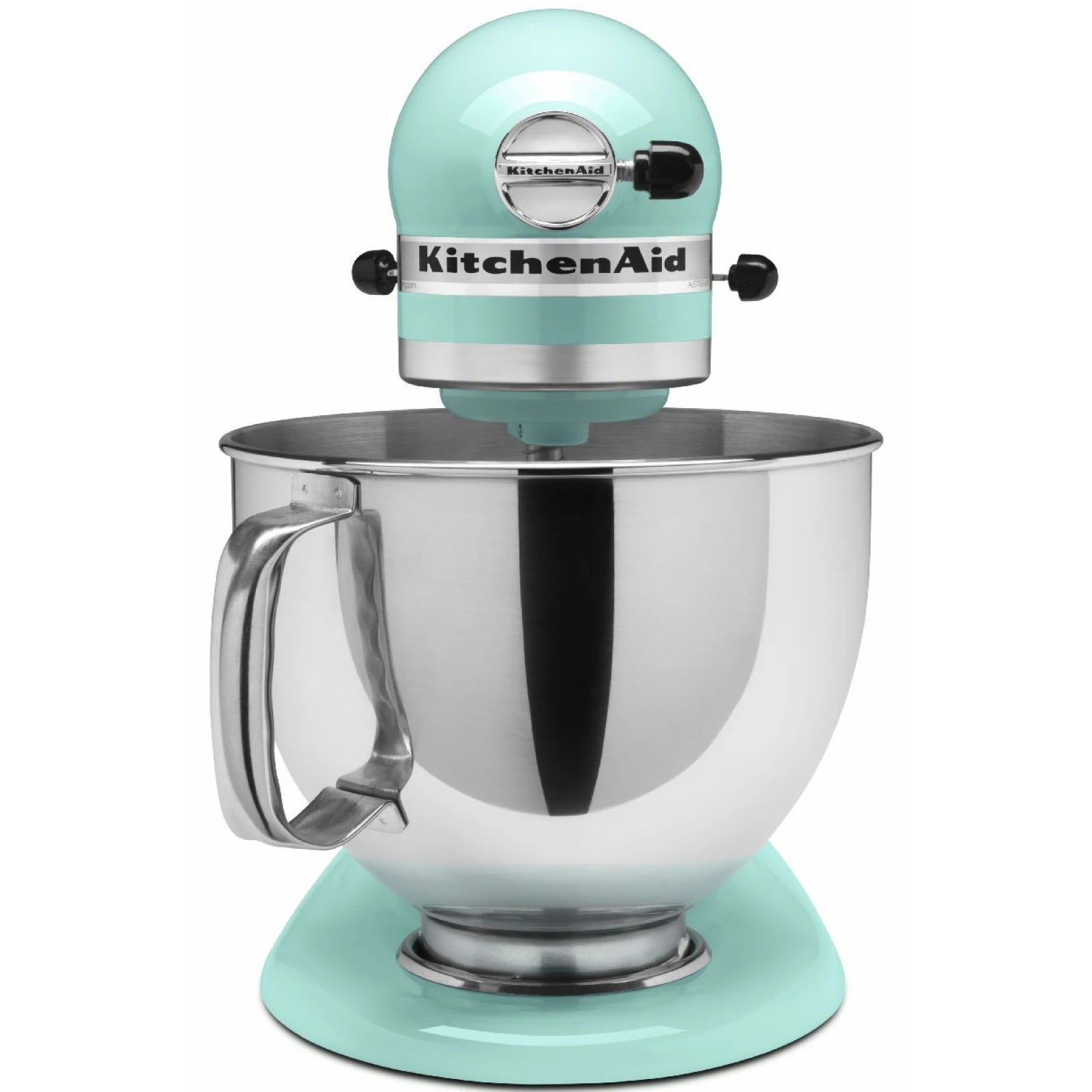 4.8L (5 Qt) Artisan Tilt-Head Stand Mixer with 2 Stainless Steel Bowls - KSM160 - Perfect for Baking Bread, Cakes & Cookies at Home