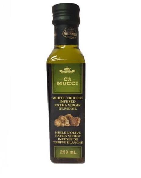 Premium Truffle Oil & Extra Virgin Olive Oil Blend - 250ml Bottle for Gourmet Cooking, Pasta, Salad Dressing & Fine Dining