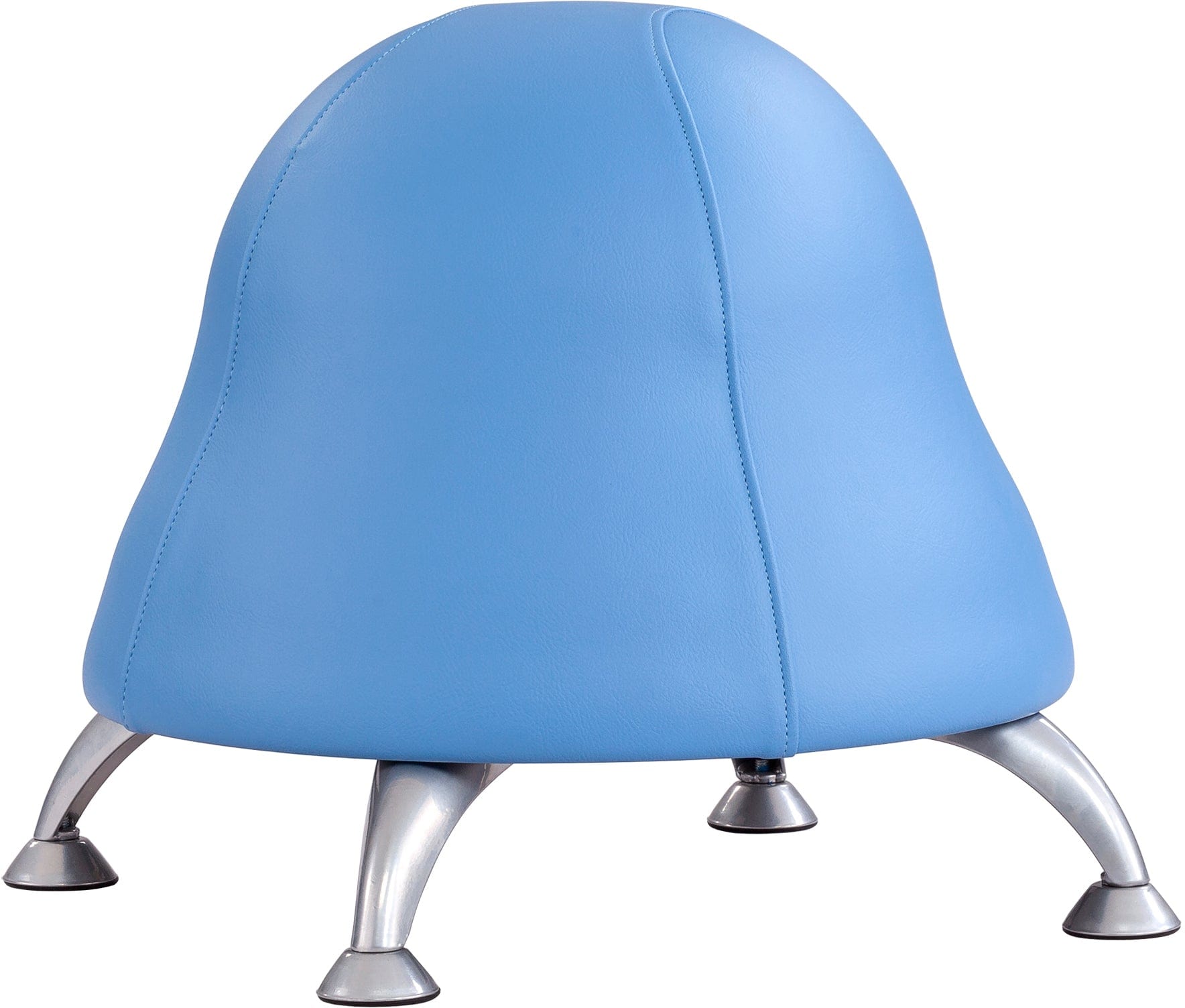 Runtz™ Ball Chair Black Vinyl - Modern Egg Chair for Living Room, Bedroom, or Office - Comfortable Lounge Seating for Relaxing and Reading [4756BV]
