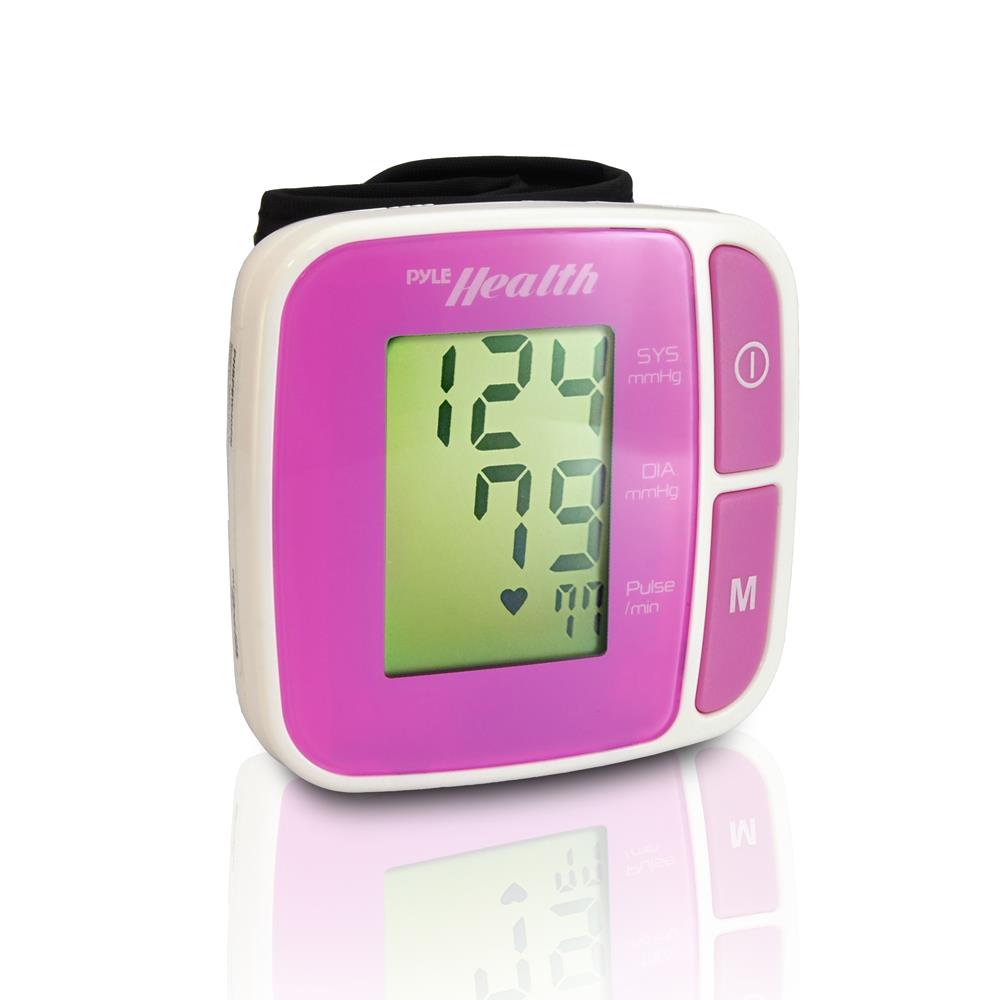 Wireless Bluetooth Wrist Blood Pressure Monitor - Accurate Digital BP & Heart Rate Tracker for Home Use, Travel, and Fitness Tracking