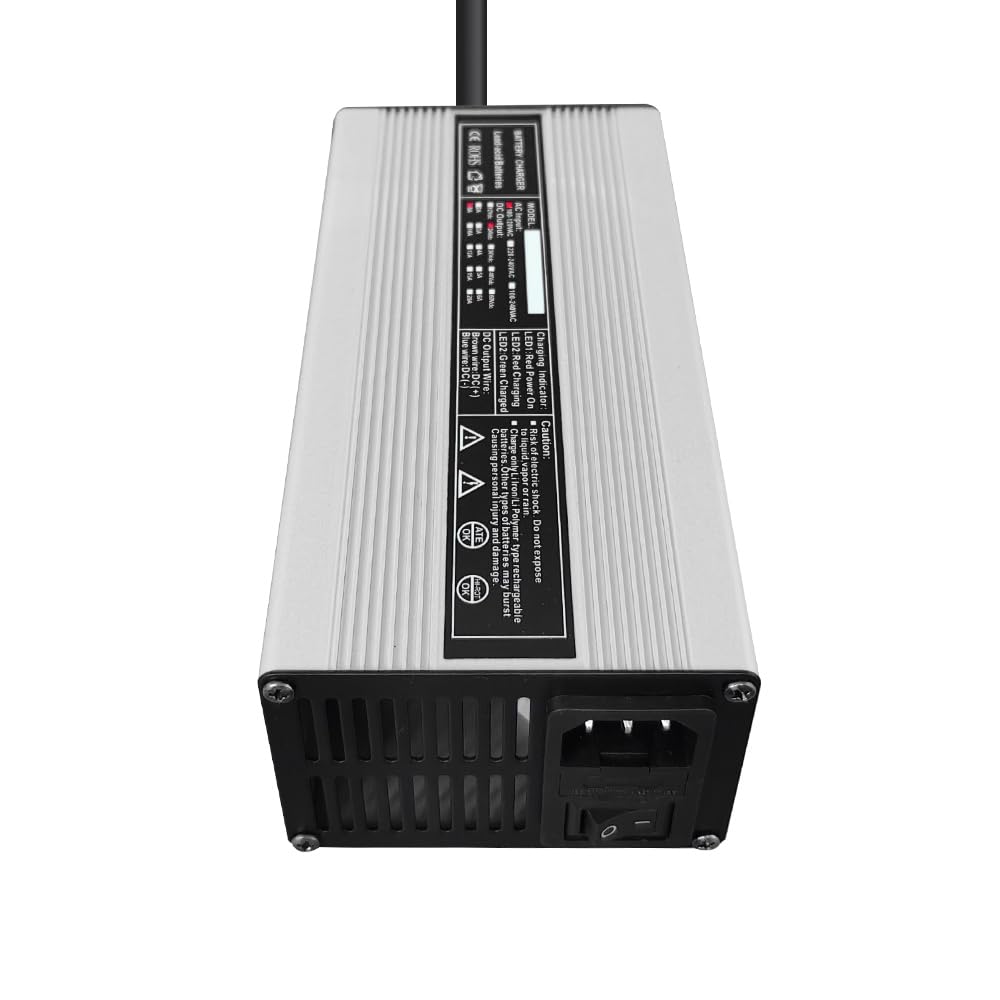 Abakoo 24V 8A XLR Battery Charger for 1450, M51, Sunrise Medical Wheelchairs - Power Supply for Mobility Scooters & Electric Wheelchairs - Perfect for Home & Travel Use