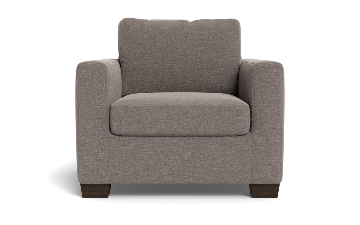 Track 36 Arm Chair - Modern Accent Chair for Living Room, Office & Lounge - Comfortable Upholstered Armchair with Sturdy Metal Base - Perfect for Home Decor, Reading Nook & Relaxation