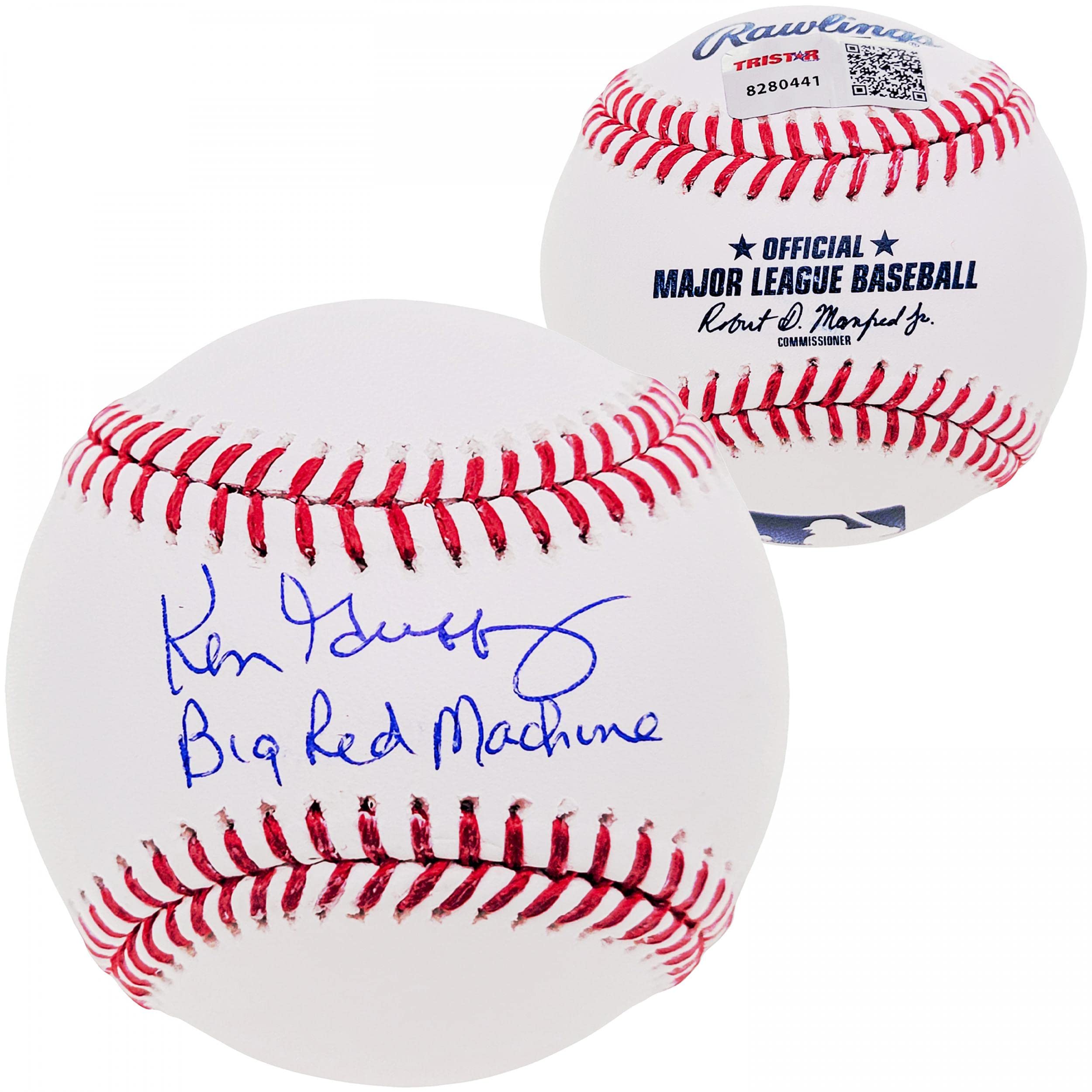 Ken Griffey Sr. Autographed Official MLB Baseball - Cincinnati Reds 