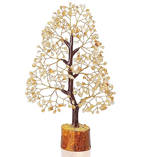 Citrine (Silver Wire)