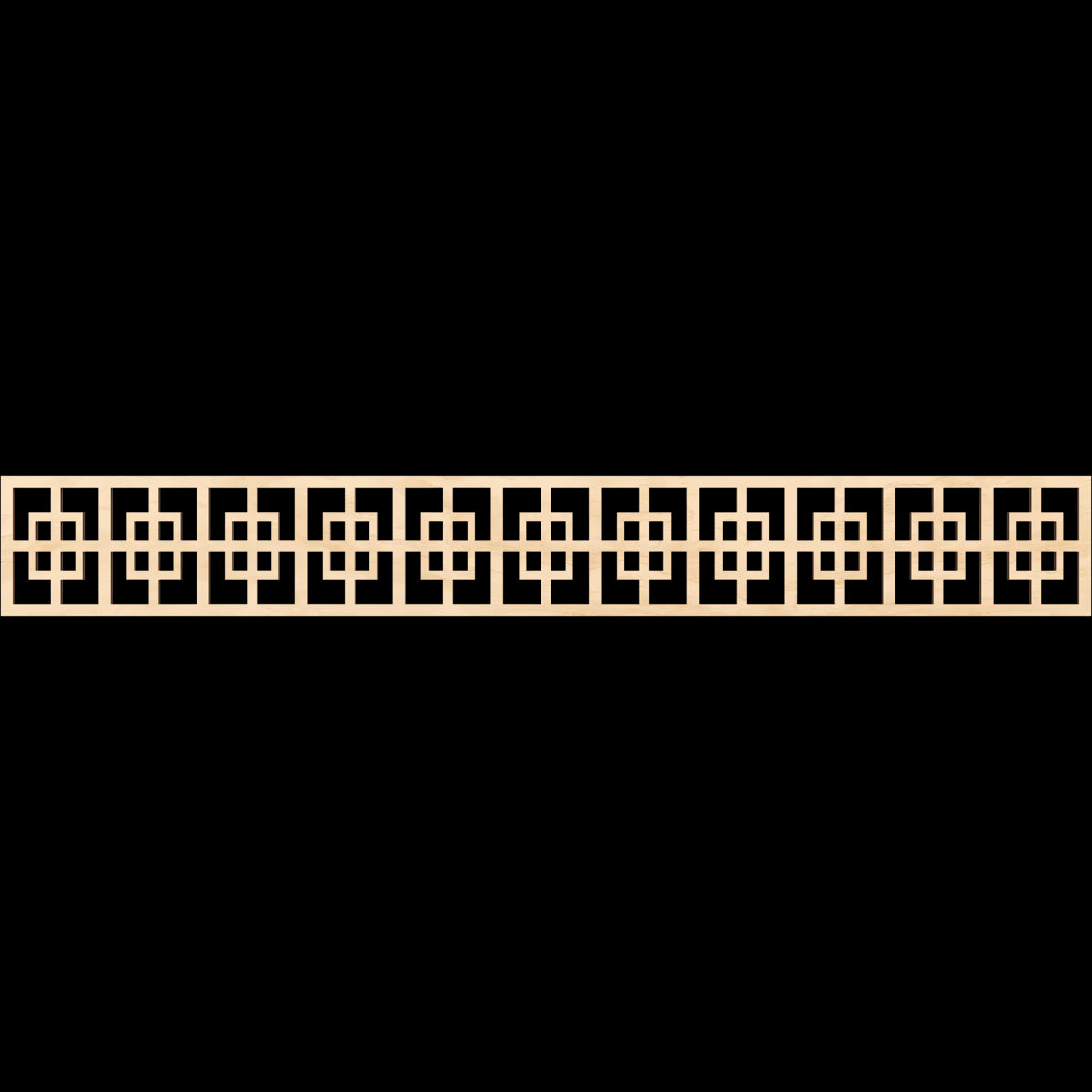 Cambridge Fretwork Moulding - Decorative Wood Trim for Home & Furniture | Perfect for DIY Projects, Wall Paneling, and Cabinet Accents