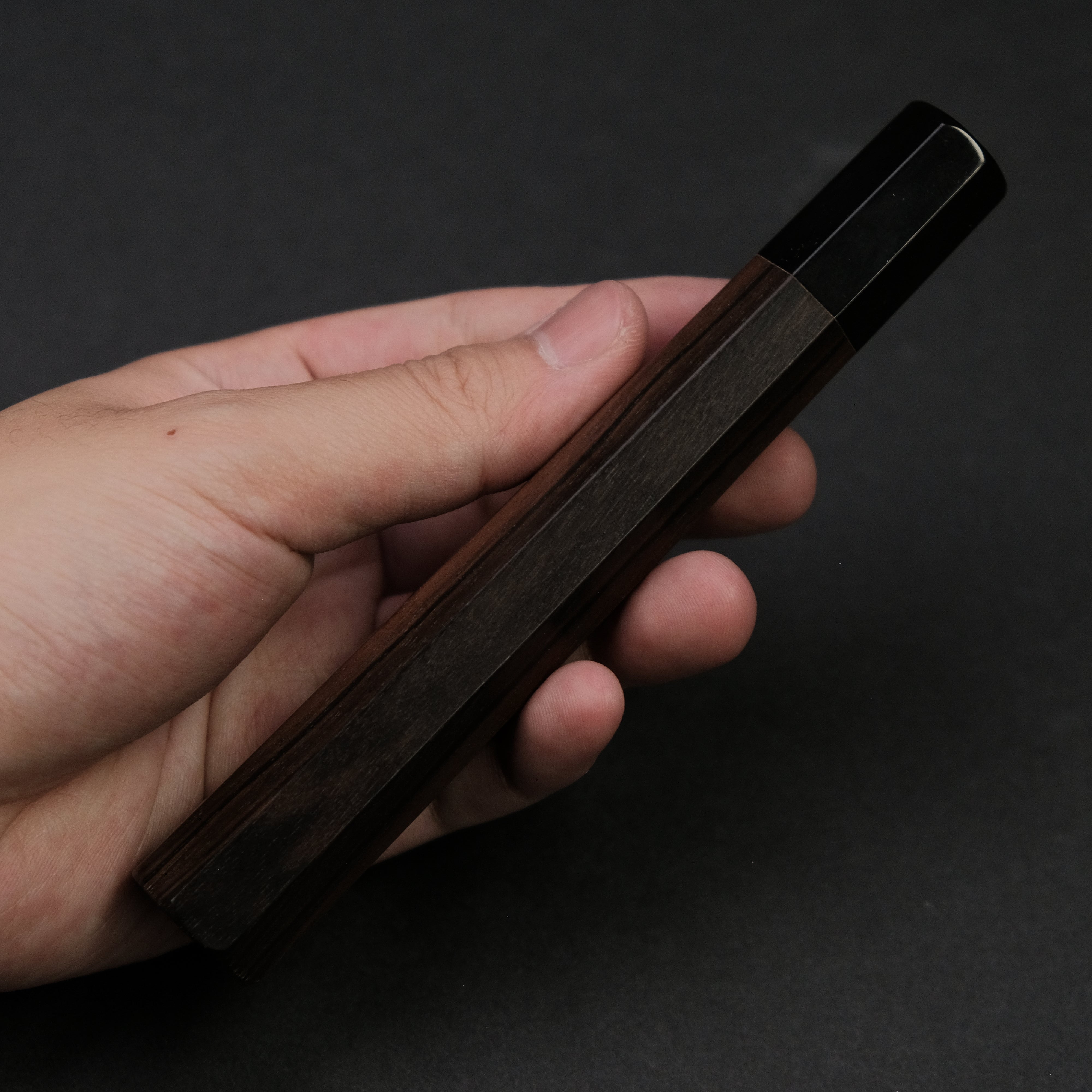 Premium Ikeda Octagonal Ebony Handle Sujihiki Knife - Japanese Slicing Knife for Sushi, Meat & Delicate Cutting | Professional Chef & Home Kitchen Essential