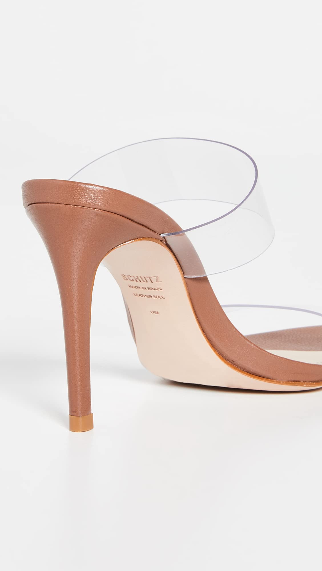 SCHUTZ Women's Ariella Strappy Sandals - Comfortable Heeled Sandals for Women, Summer Fashion Shoes with Ankle Strap | Perfect for Weddings, Parties & Date Nights
