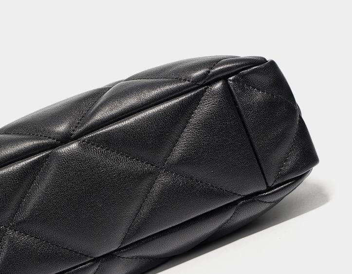Stylish Women's Black Leather Tote Handbag - Spacious Designer Purse for Work, Travel & Everyday Use | Premium Quality Genuine Leather Shoulder Bag