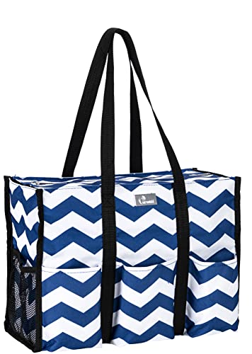 Navy Chevron Large