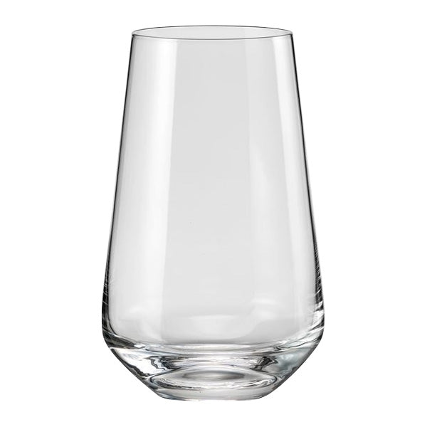 Crystalex 013732 Siesta Hi Ball Glass - Set of 24 (14.75 oz Each) - Durable Bar Glasses for Cocktails, Iced Coffee & Home Entertaining