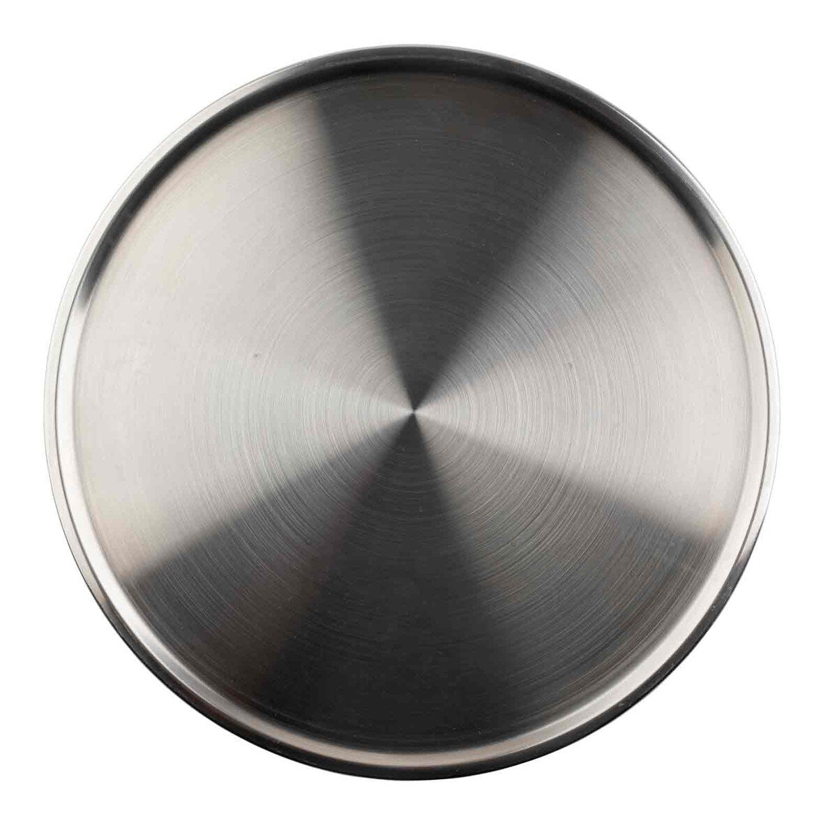 TableCraft 12.75 Inch Round Cake Plate Stand - Elegant Serving Dish for Birthday, Wedding & Party Desserts | Durable & Stylish Buffet Display