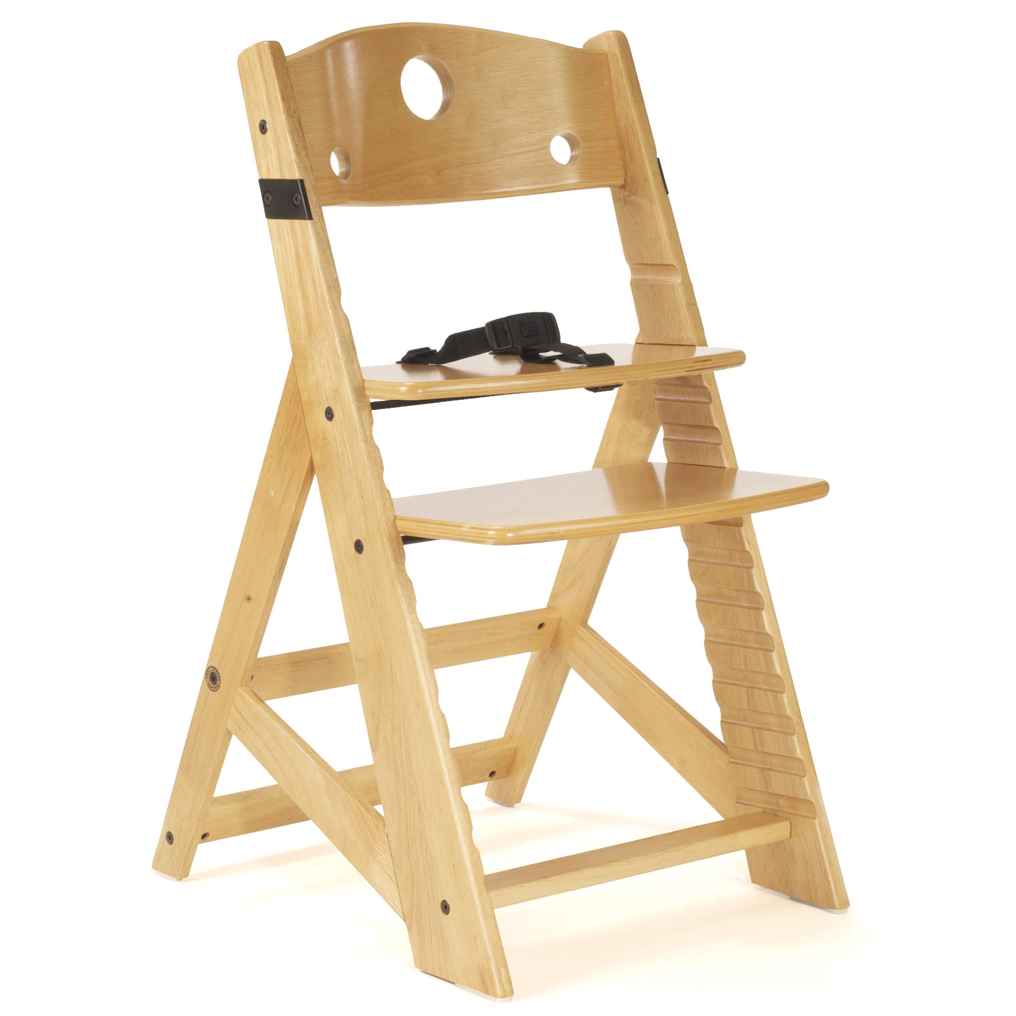Keekaroo Height Right Adjustable Kids Chair - Natural Wooden High Chair for Toddlers & Children - Perfect for Dining, Learning & Playtime