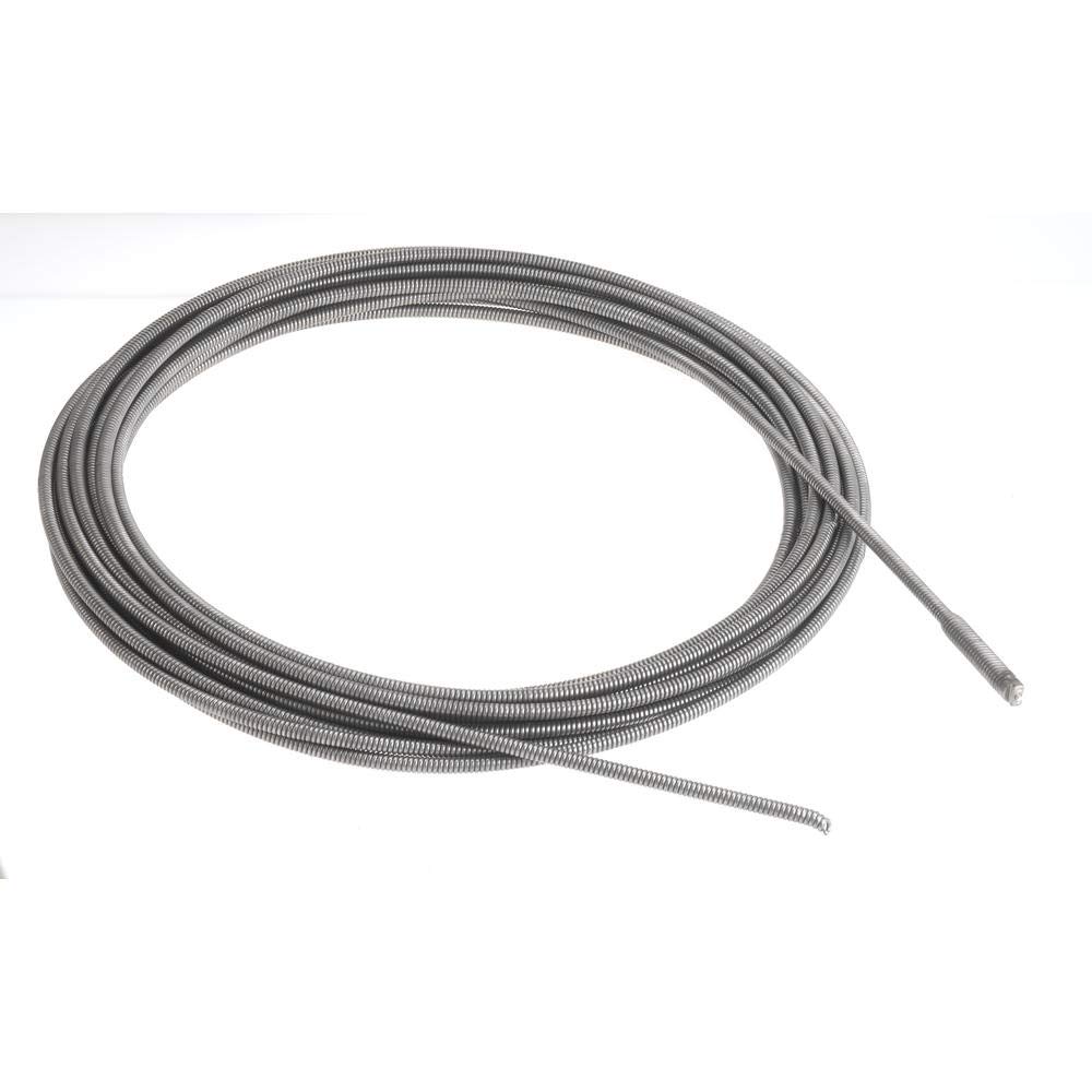 Ridgid 37847 3/8-Inch x 75-Feet C-32 Heavy Duty Drain Cleaning Cable for Clogged Sinks, Tubs & Showers - Professional Plumbing Tool for Home and Commercial Use