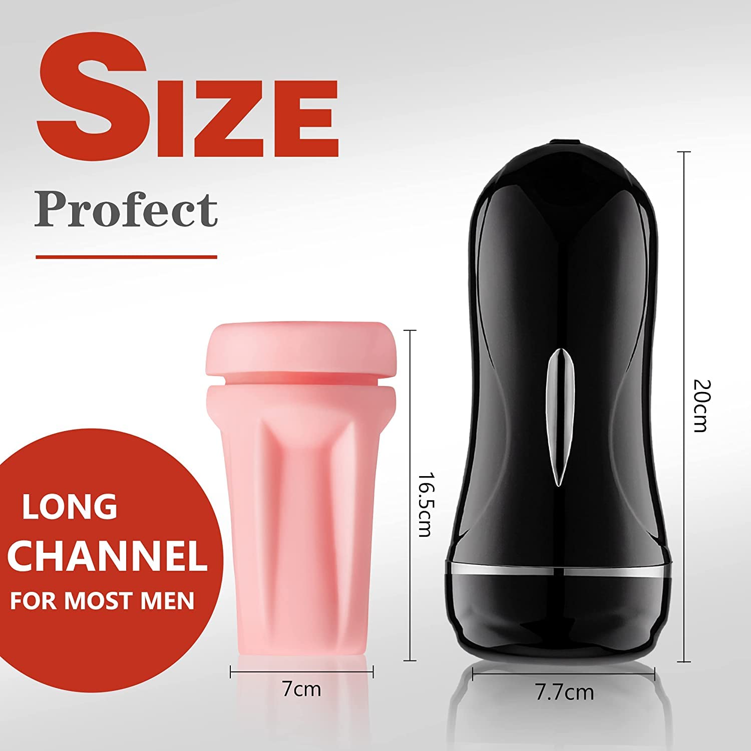 Realistic 3D Hands-Free Male Masturbator - 2in1 Vagina + Anal Sex Toy for Men with Vibrator, Ultra Realistic Male Masturbation Sleeve with Stand | Perfect for Solo Play, Couples Fun & Discreet Storage