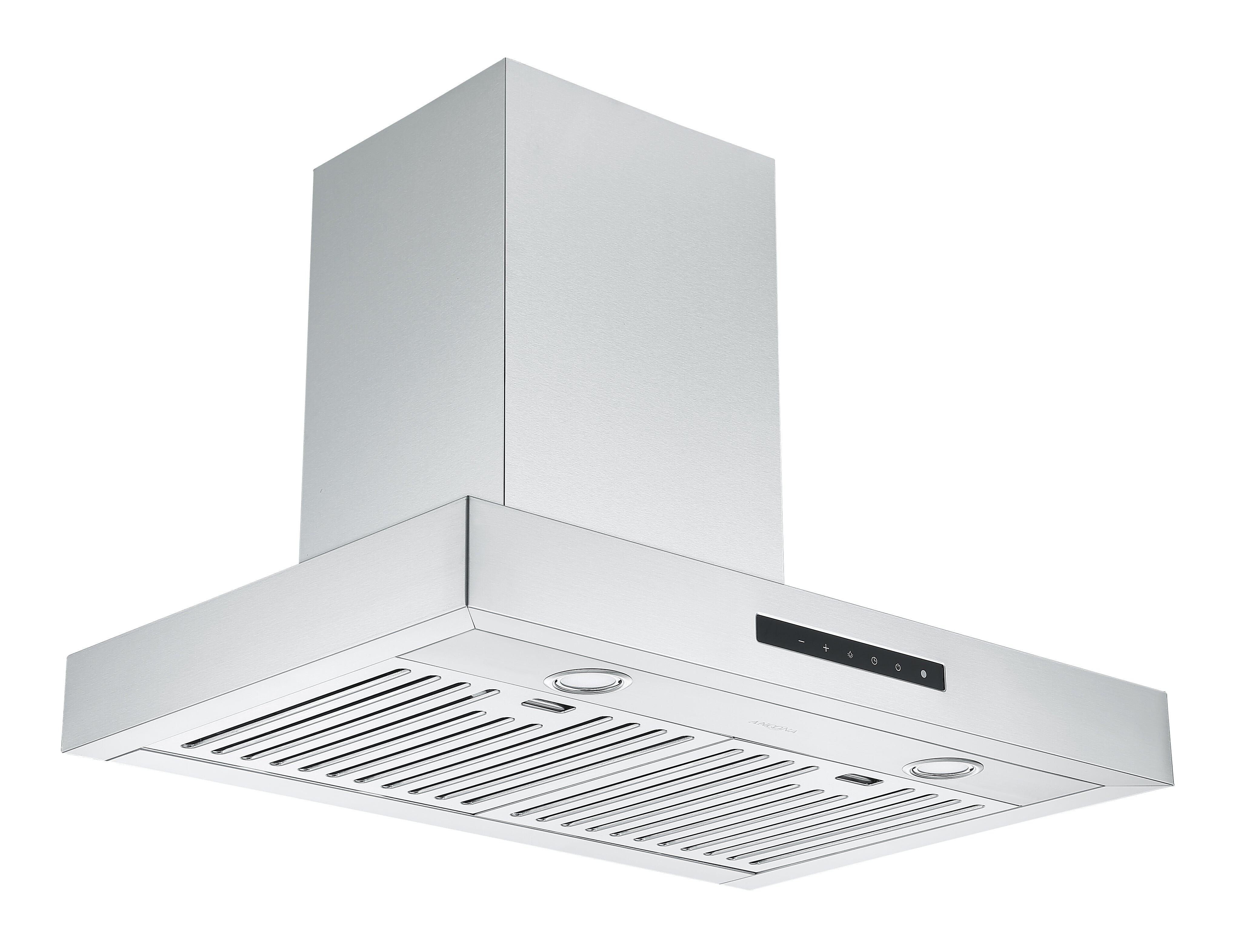 Modern 30-Inch Stainless Steel Wall Mount Range Hood with LED Night Light - Powerful Kitchen Ventilation for Smoke & Odor Removal - Perfect for Home Chefs & Open-Concept Kitchens