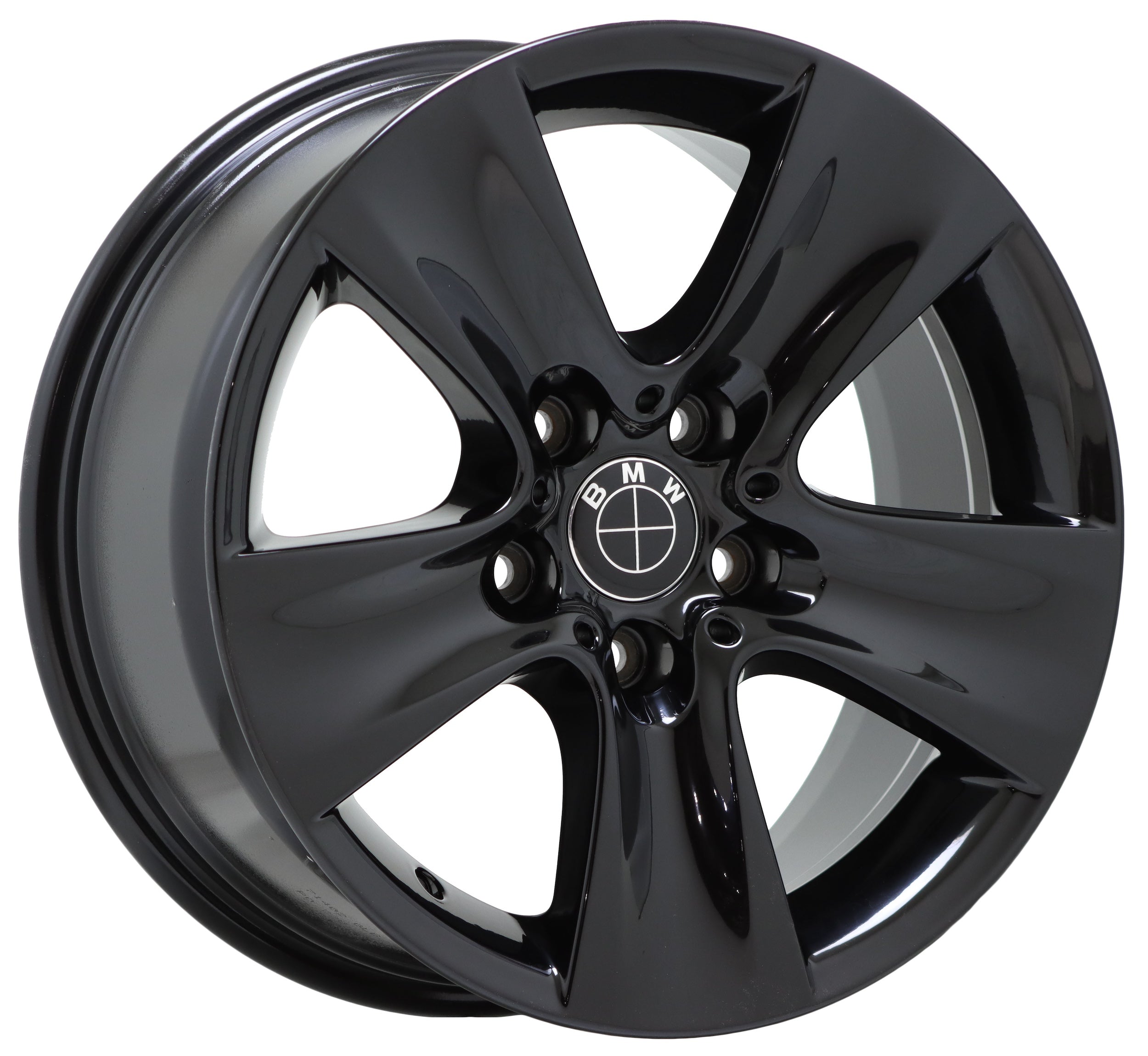 OEM Factory Black Wheels Rims Set 71402 for 17 BMW 528 535 550 640 650 - Direct Exchange - Perfect for Luxury Car Upgrades & Performance Enhancement