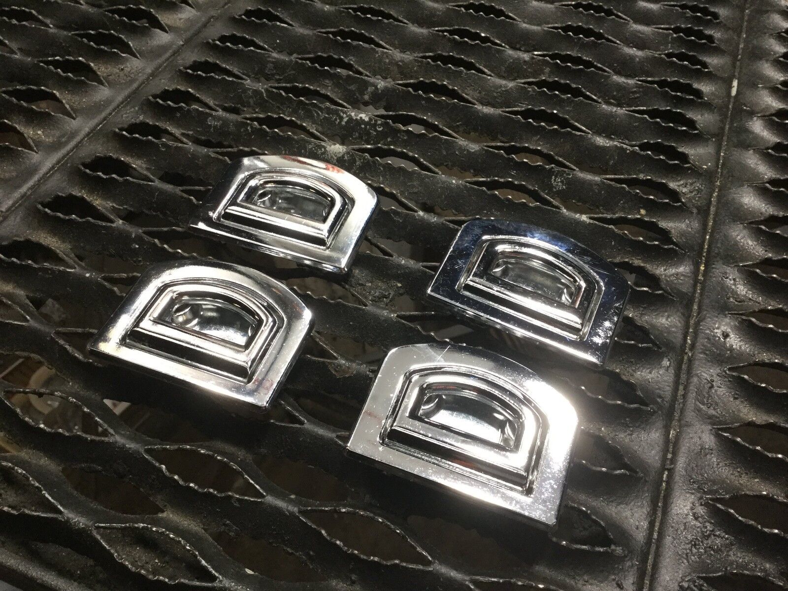 05-08 Audi A4 Rear Trunk Cargo Hook Set of 4 - OEM Replacement Parts - Perfect for Securing Groceries, Luggage & Sports Equipment