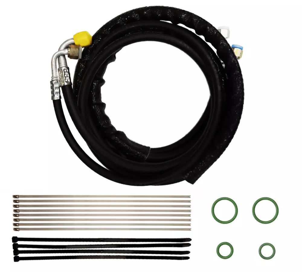 2006-2007 Dodge Caravan & Chrysler Town & Country Rear AC Line Set - Replacement AC Refrigerant Lines for Cooling System Repair | Perfect for Hot Weather & Long Road Trips