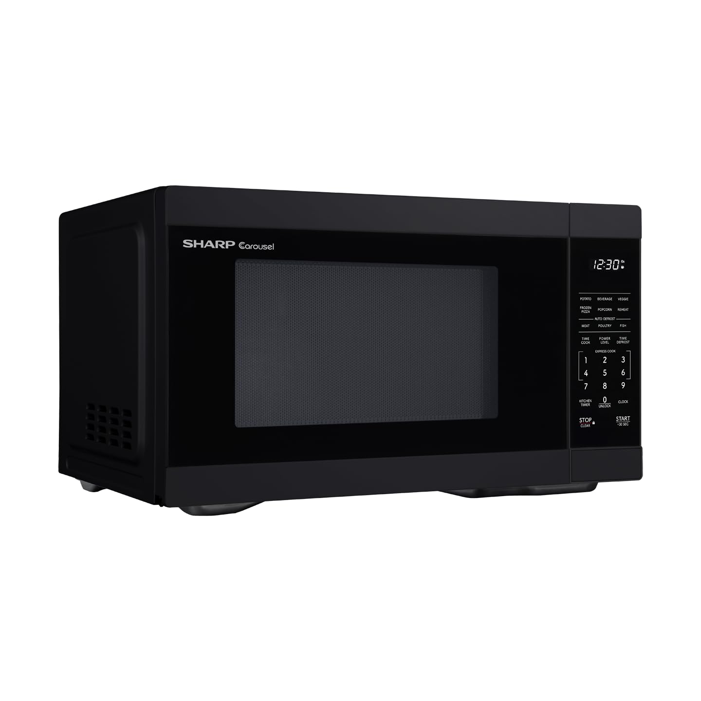 SHARP SMC1161KB 1000W Countertop Microwave Oven with Removable 12.4