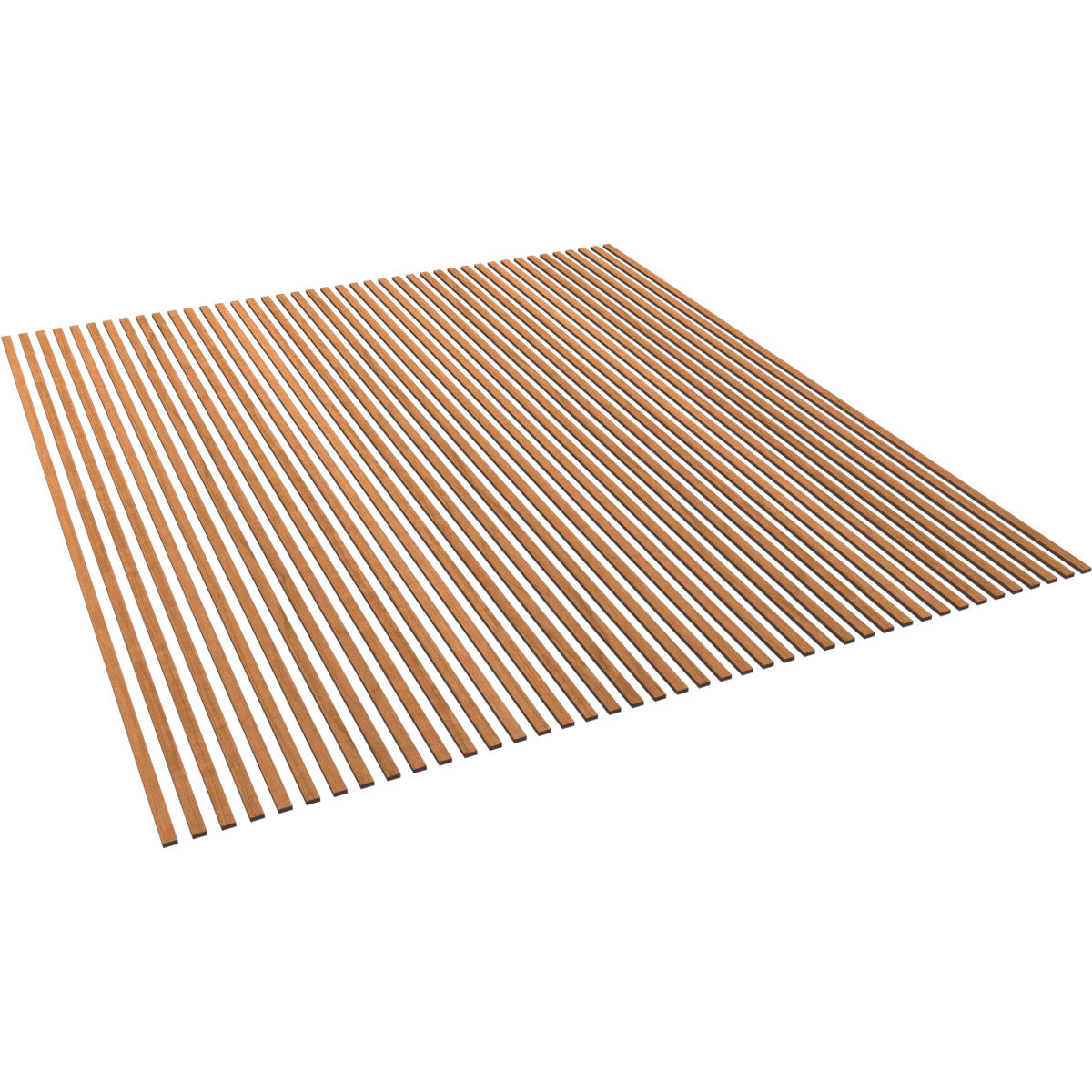 Adjustable Wood Slat Wall Kit - Modern DIY Room Divider & Decorative Panel for Home & Office - Perfect for Living Room, Bedroom, or Workspace Partitions