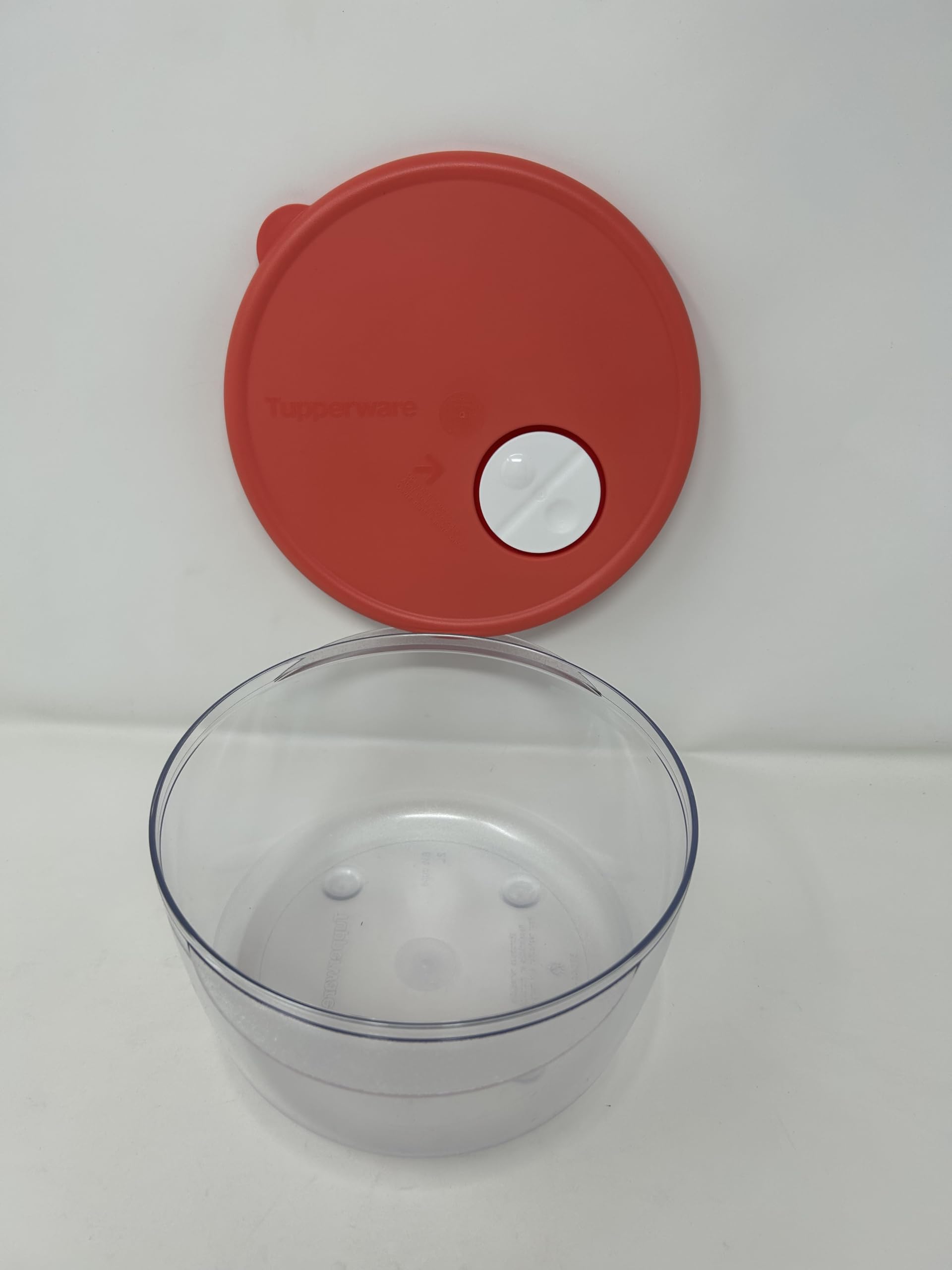 PLESIU YMR 3L Round Microwave Safe Dish with Lid - BPA-Free Food Storage Container for Meal Prep, Leftovers & Reheating | Perfect for Tupperware Rock N Serve, Office Lunch & Home Kitchen Use