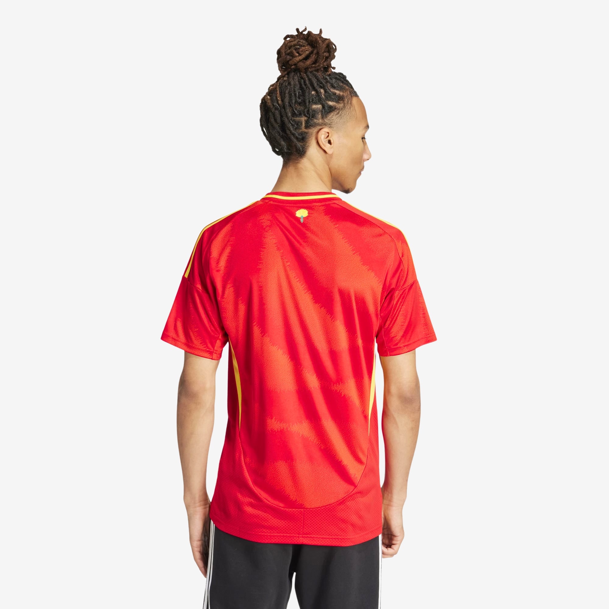 adidas Spain 2024 Stadium Home Soccer Jersey - Authentic Football Shirt for Men & Women - Perfect for Matches, Training, and Fan Support