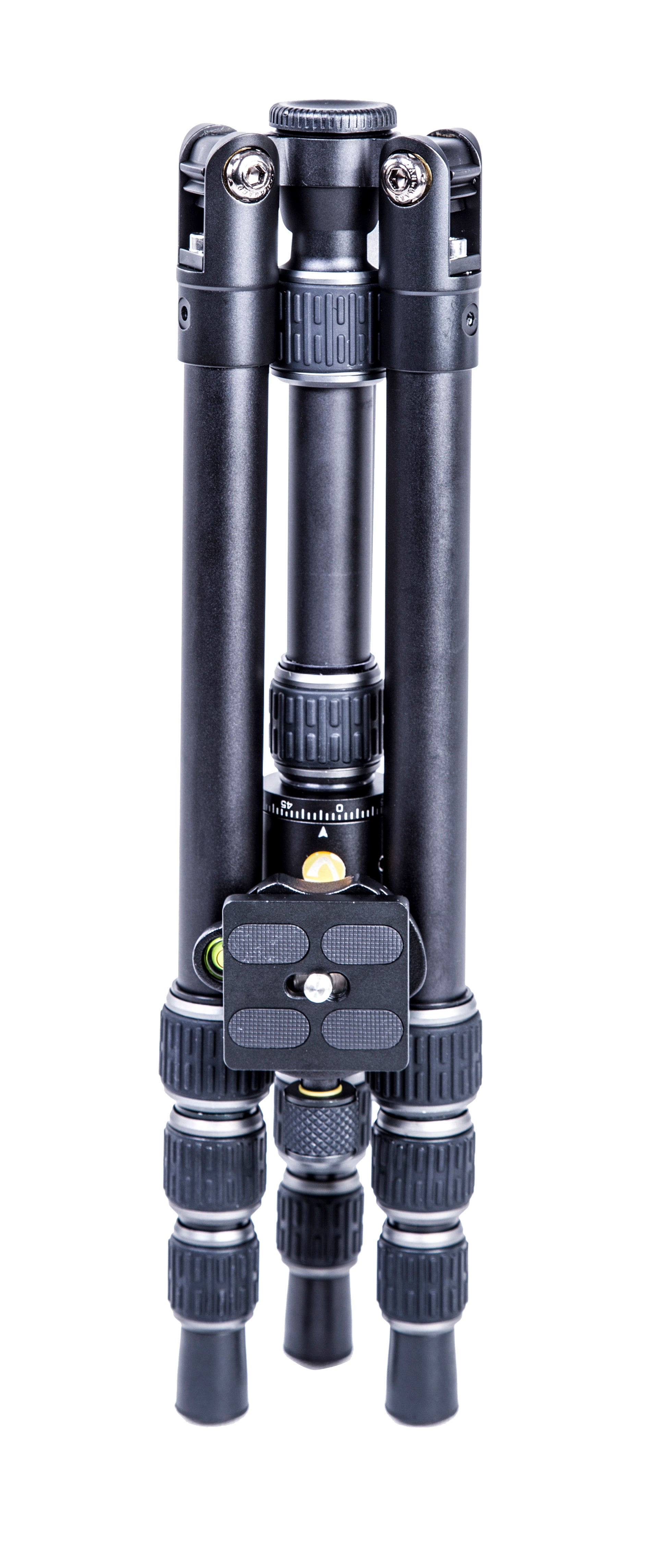 Vesta TB 204ABS Lightweight Aluminum Tripod with T-46 Ball Head - Professional Camera Stand for Photography, Videography & Travel