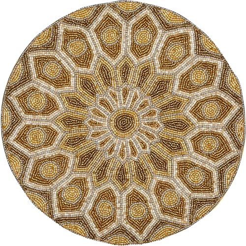 Luster Gold/Tan Brown