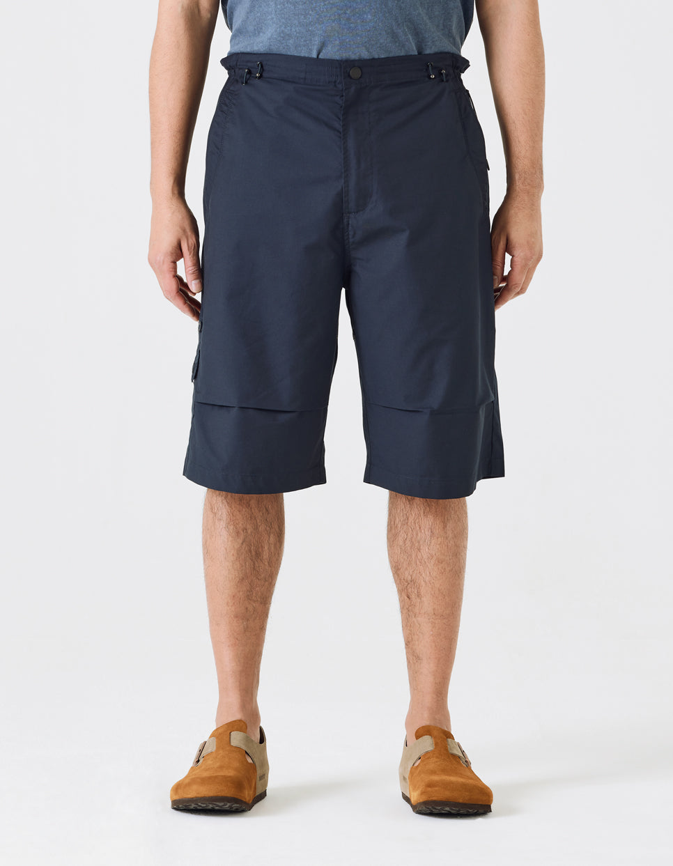 Original 4037 Loose Fit Snoshorts in Navy Blue - Comfortable Casual Shorts for Men, Perfect for Summer, Beach, and Outdoor Activities