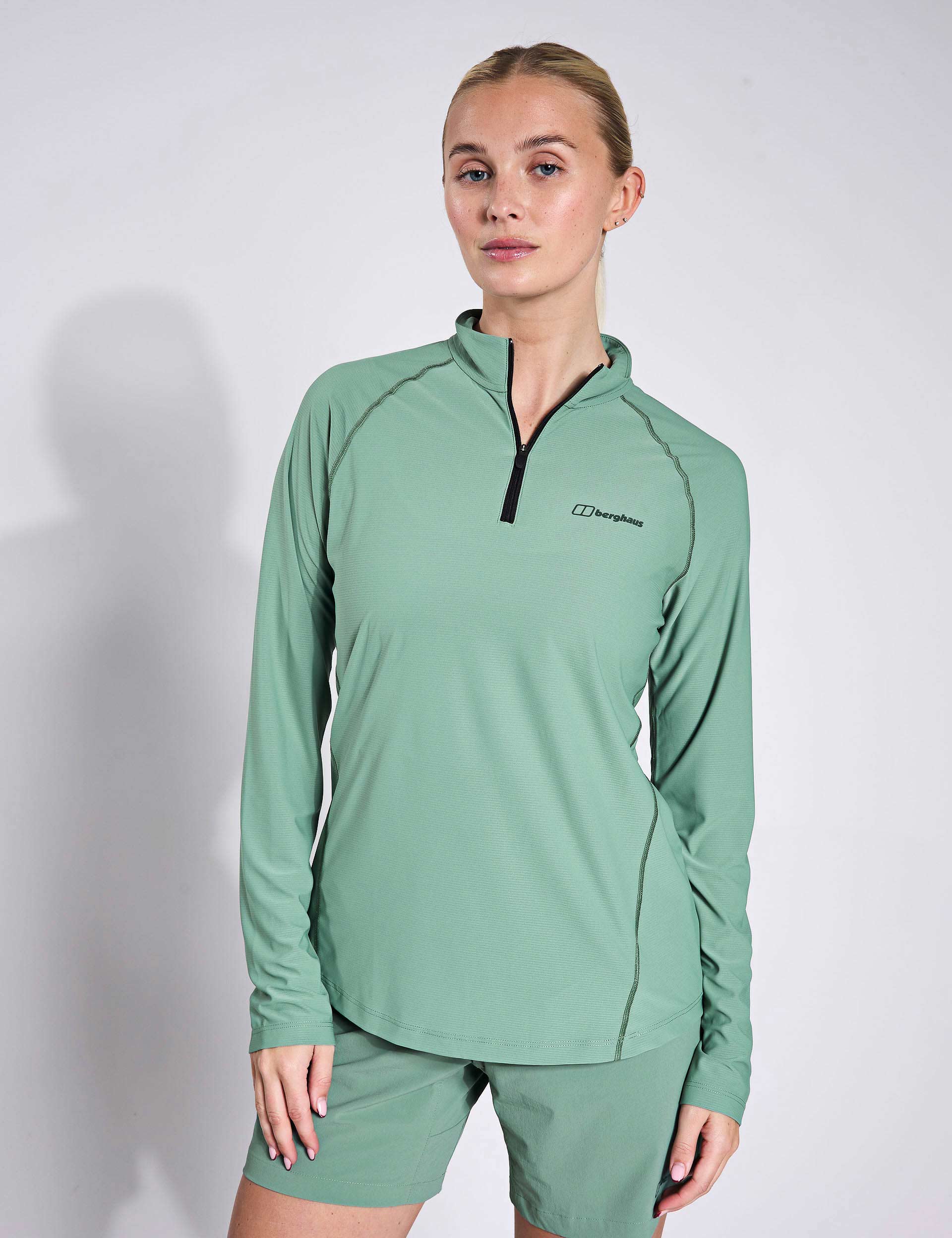24/7 Tech Long Sleeve Half Zip Performance T-Shirt - Lightweight & Breathable for Outdoor Activities & Casual Wear