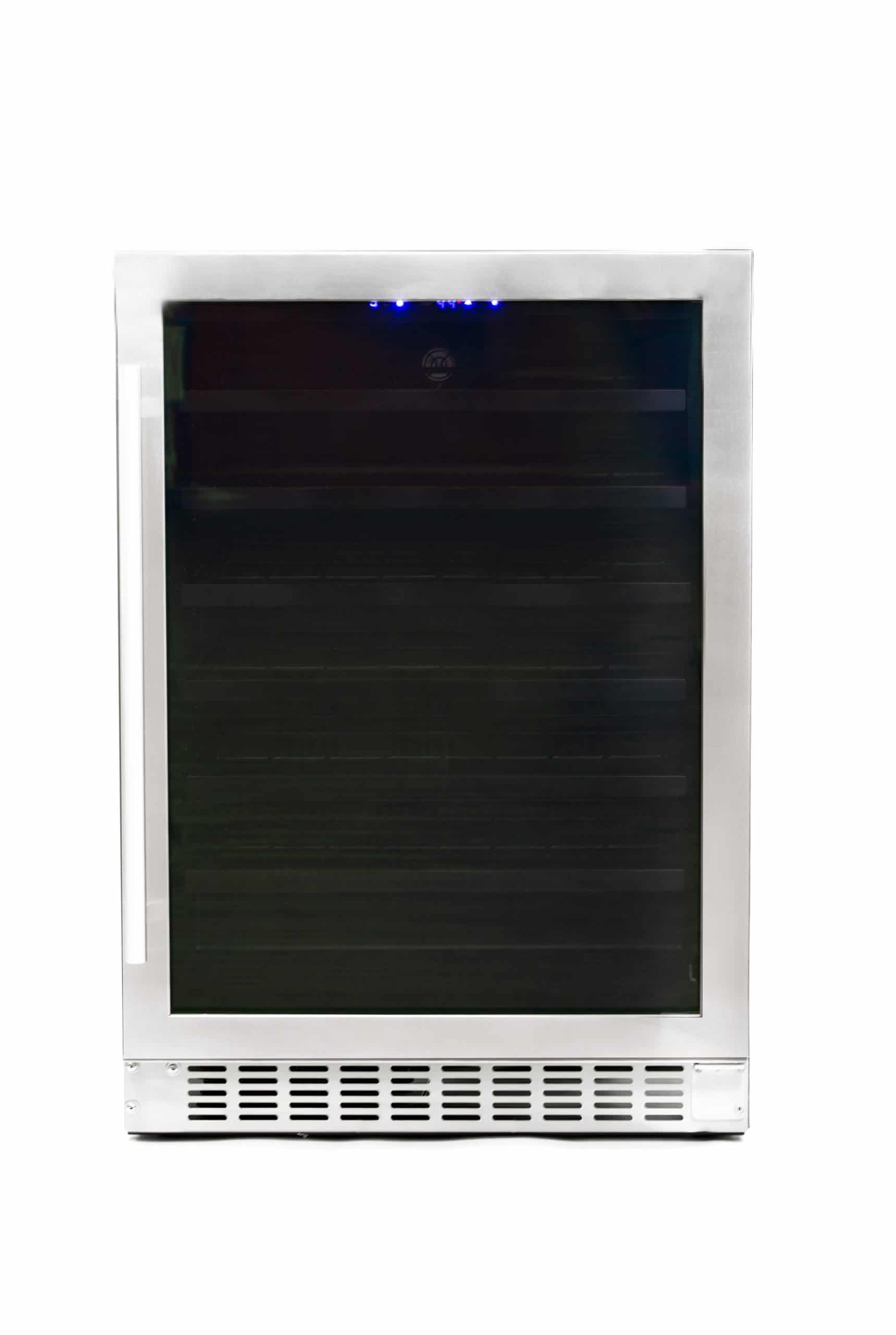Azure Home Products A224WCS Wine Center 2.0 - 18 Bottle Dual Zone Wine Cooler Refrigerator with Digital Display, Perfect for Home Bars, Restaurants & Wine Cellars