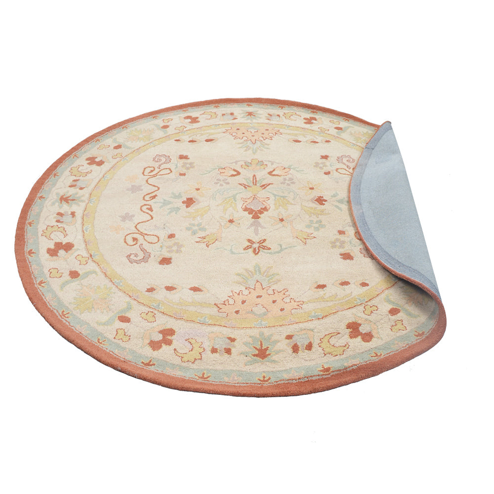 Chajli Hand Tufted Wool Rug - Soft & Durable Non-Slip Area Rug for Living Room, Bedroom, and Nursery Decor