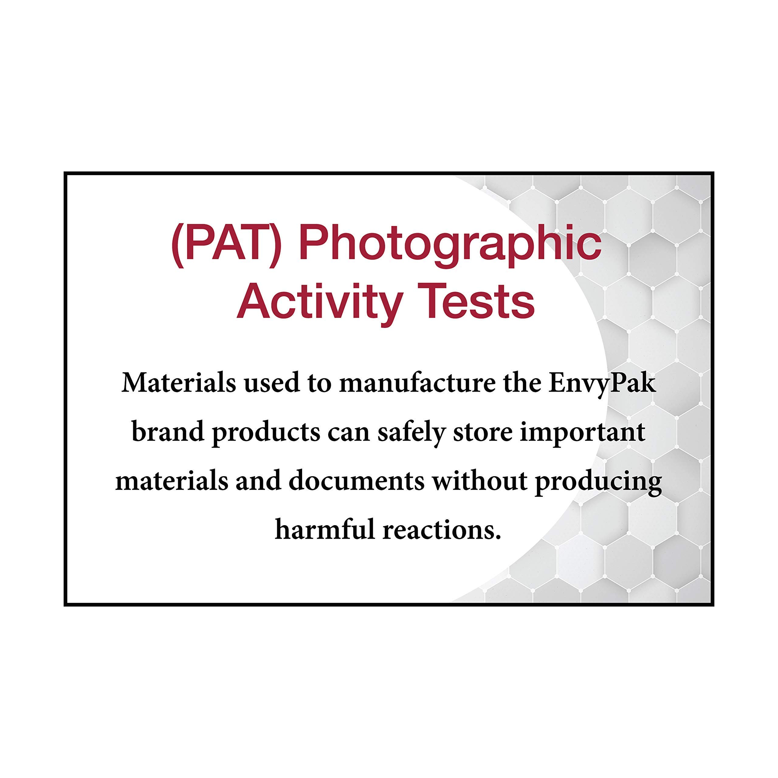 EnvyPak Clear Catalog Envelope - 500 Pack of Auto-Insertable No-Tape Horizontal Style for 8.5