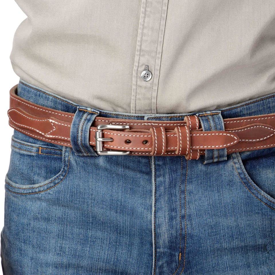 Premium Bullhide Leather Belt for Men - 1.50