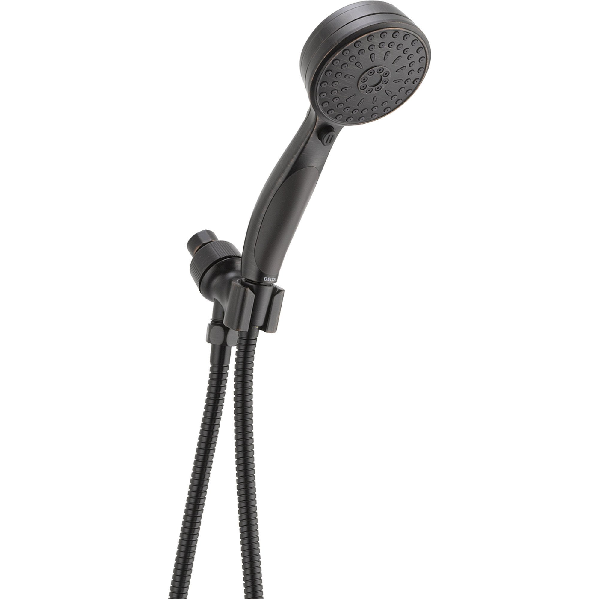 Delta 8 Spray Handshower in Venetian Bronze - ActivTouch Technology with Pause Button - Perfect for Bathroom & Shower Renovation
