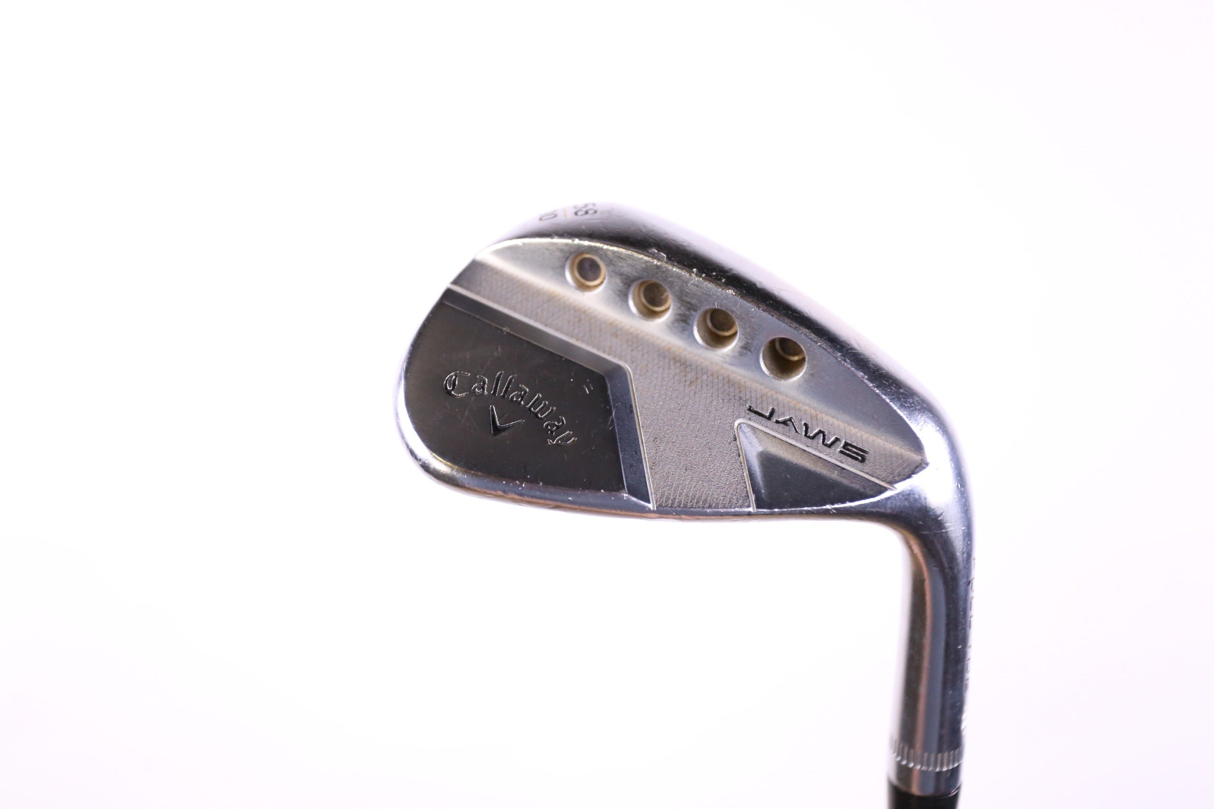 Used Callaway JAWS Full Toe Chrome Lob Wedge 58° - Right Handed Wedge Flex Golf Club for Short Game & Bunker Shots