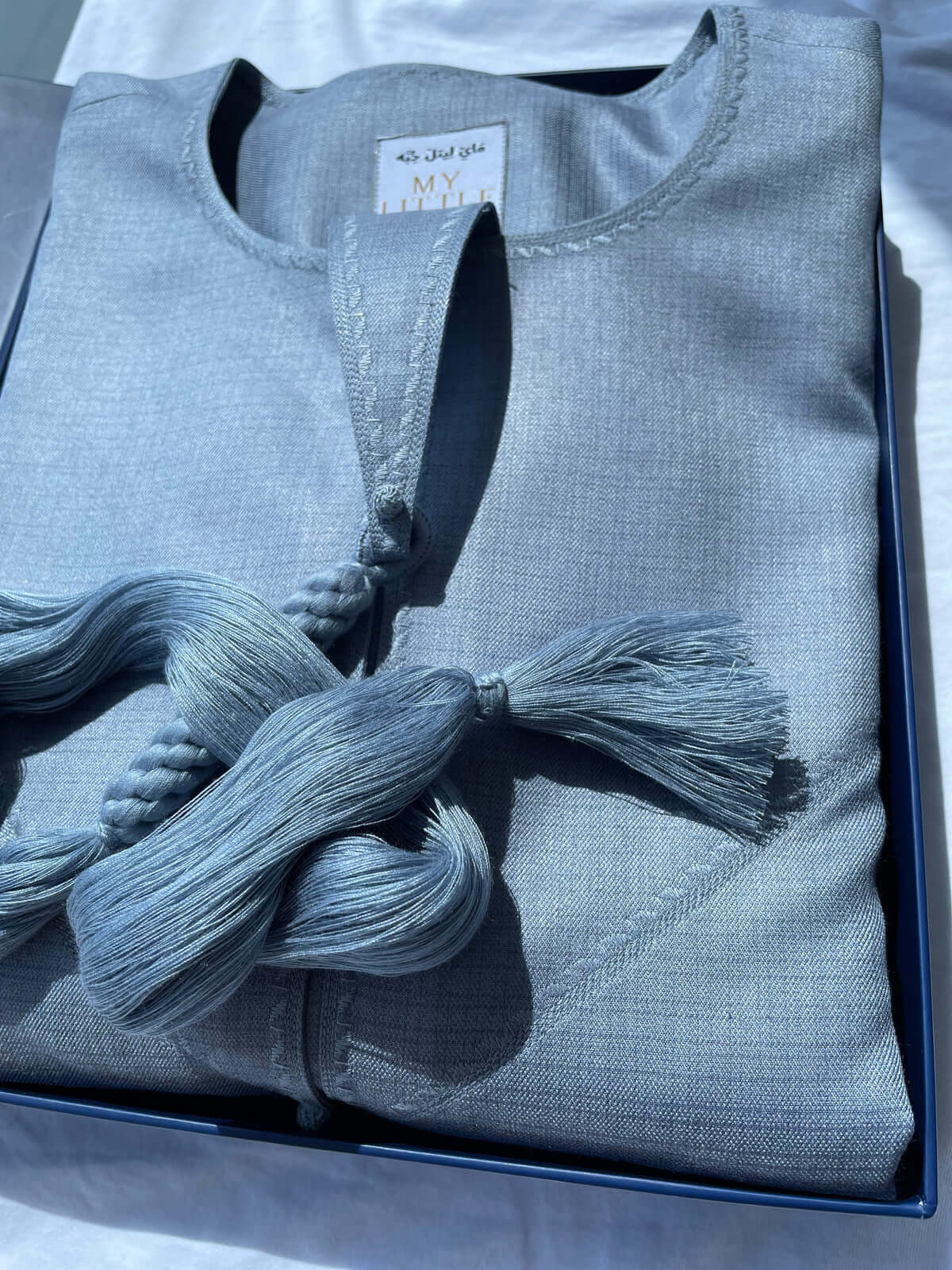 Premium Cashmere Wool Emirati Baby Jubba - Soft & Luxurious for Newborns - Perfect for Special Occasions & Family Gatherings