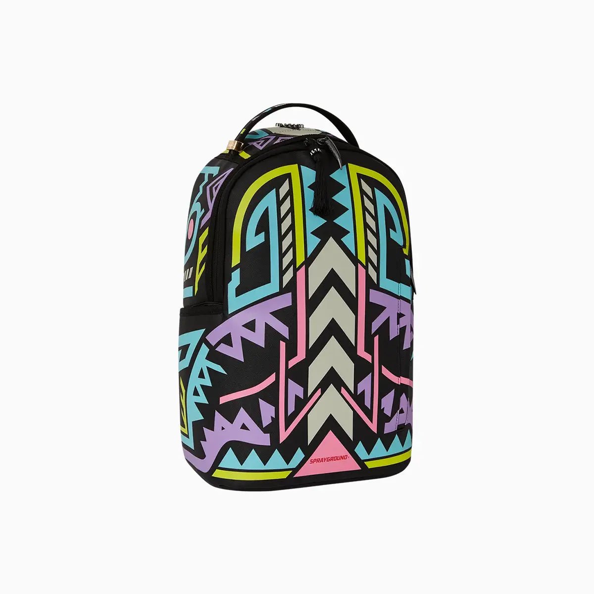 A.I Path To The Future III Backpack Sandflower Collaboration - Glow in The Dark Design | Stylish & Functional School, Travel & Everyday Use
