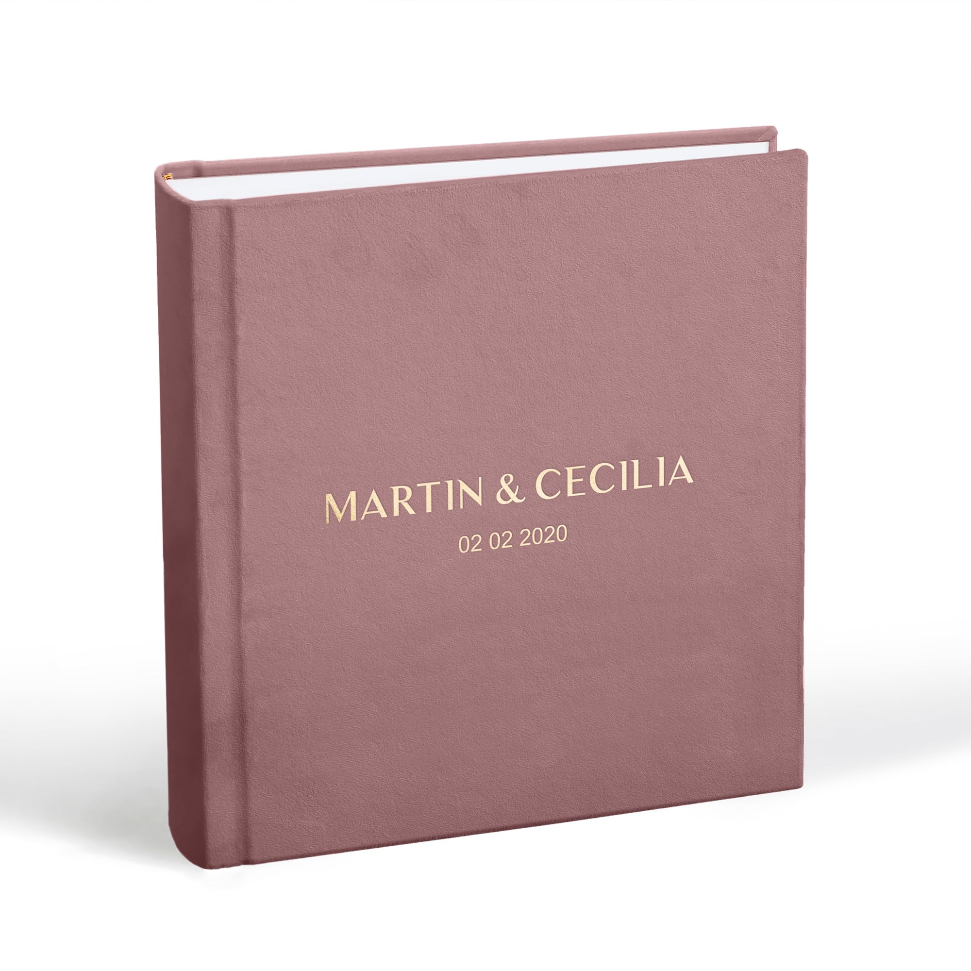 Elegant Traditional Wedding Photo Album | Handmade Scrapbook for Travel Memories & Family Keepsakes | Custom Velvet Cover Luxury Photo Book - Perfect for Weddings, Anniversaries, Baby Showers & Gift Giving