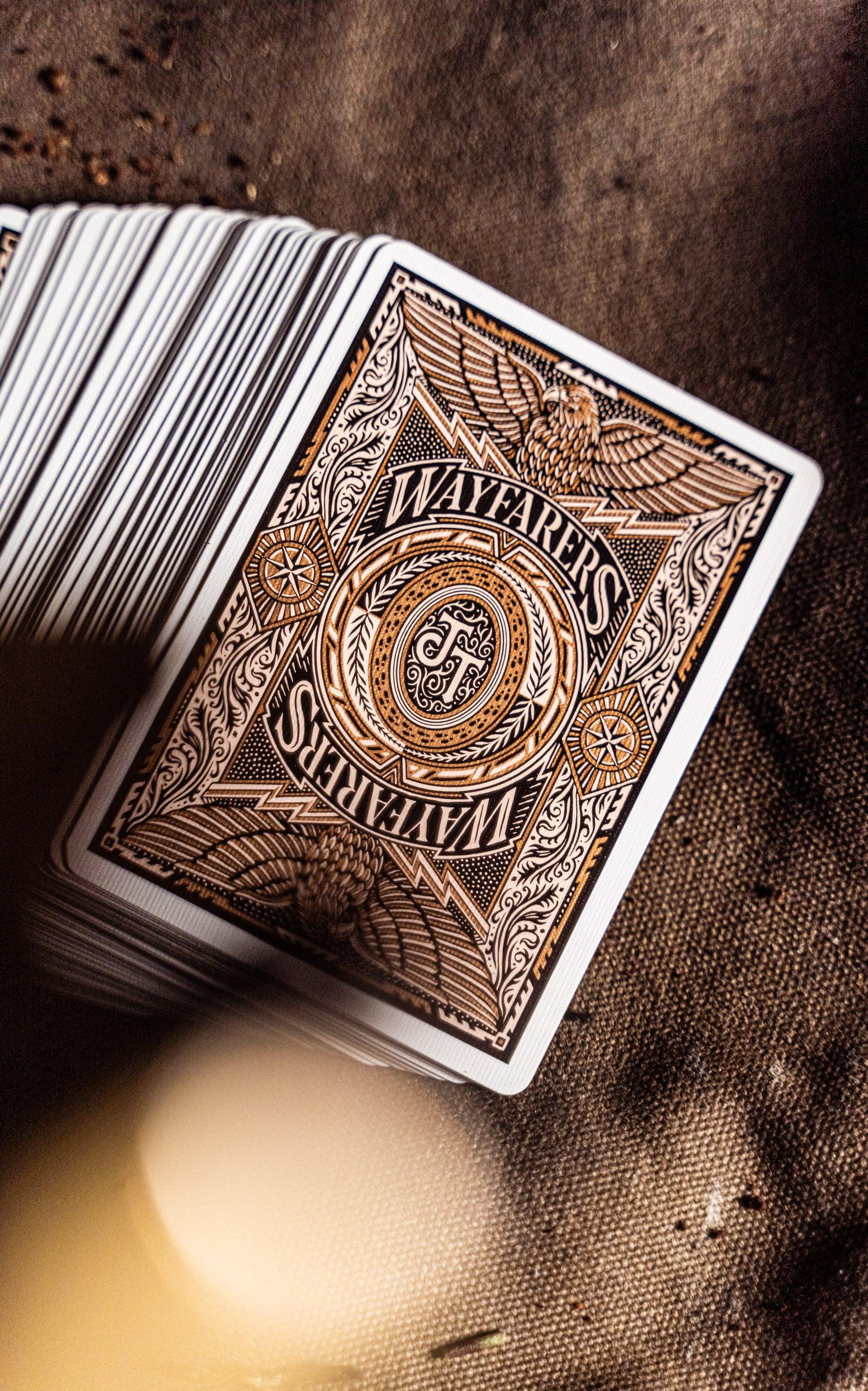 Wayfarers Playing Cards - Premium Quality Deck for Card Games, Magic Tricks & Collectors | Perfect for Poker, Blackjack, Solitaire & Party Games