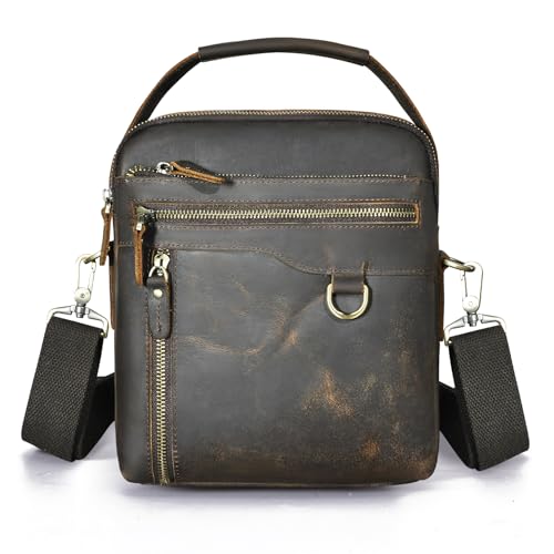 100% Genuine Leather-164 Brown